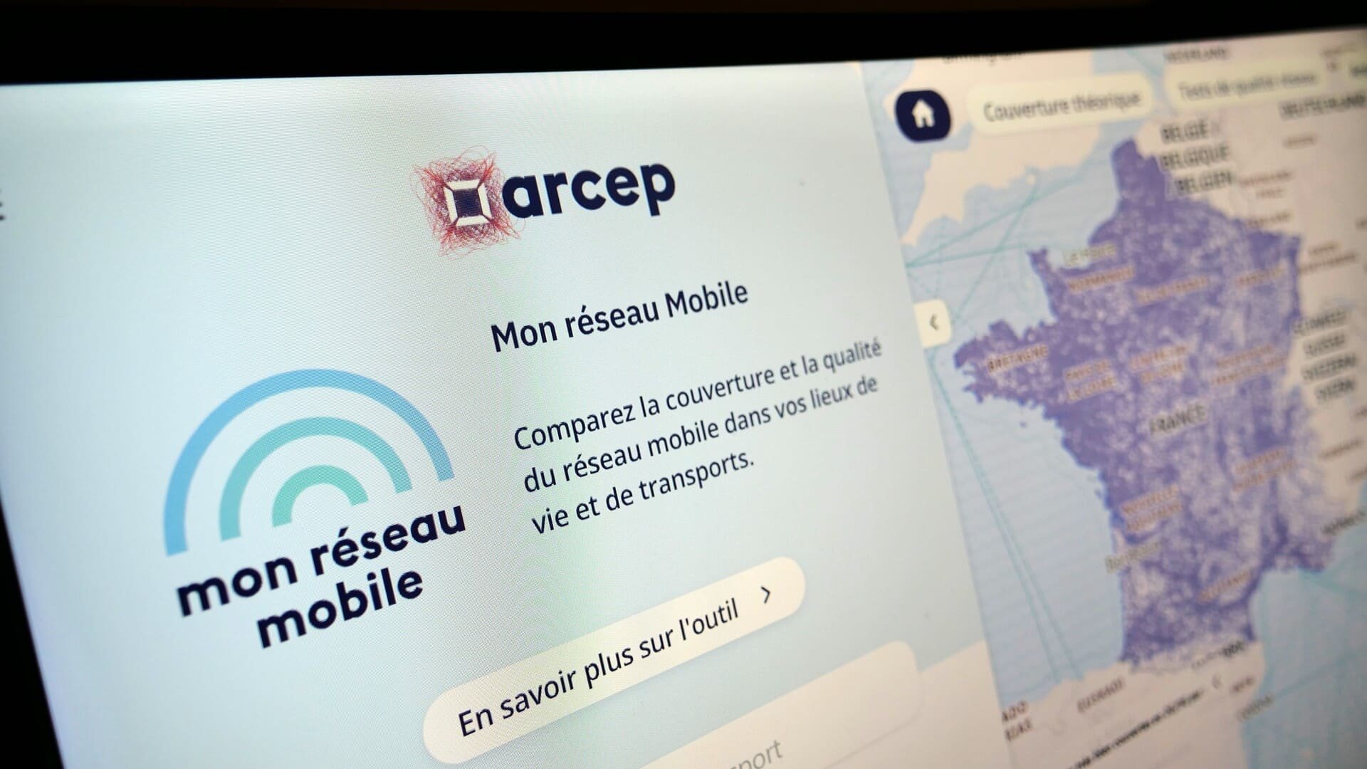Un aperçu de Mon réseau mobile, dont le code est désormais open source. © Alexandre Boero / Clubic