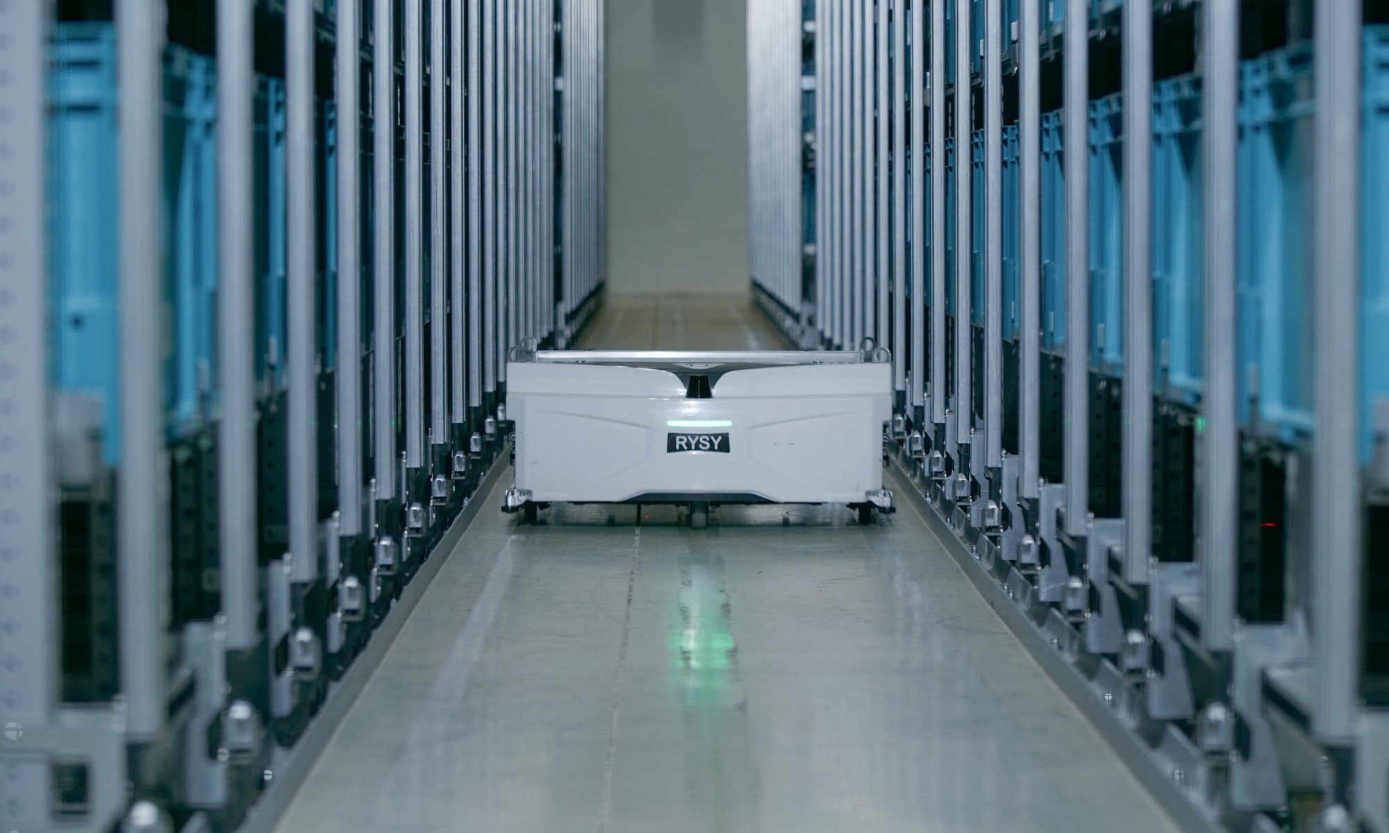 Le robot Skypod (© Exotec)