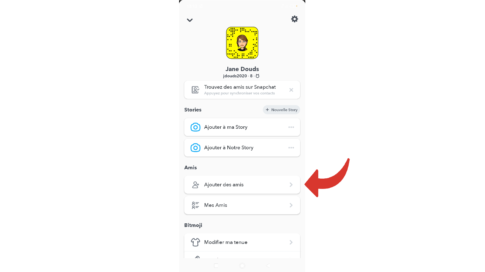 Tuto Snapchat
