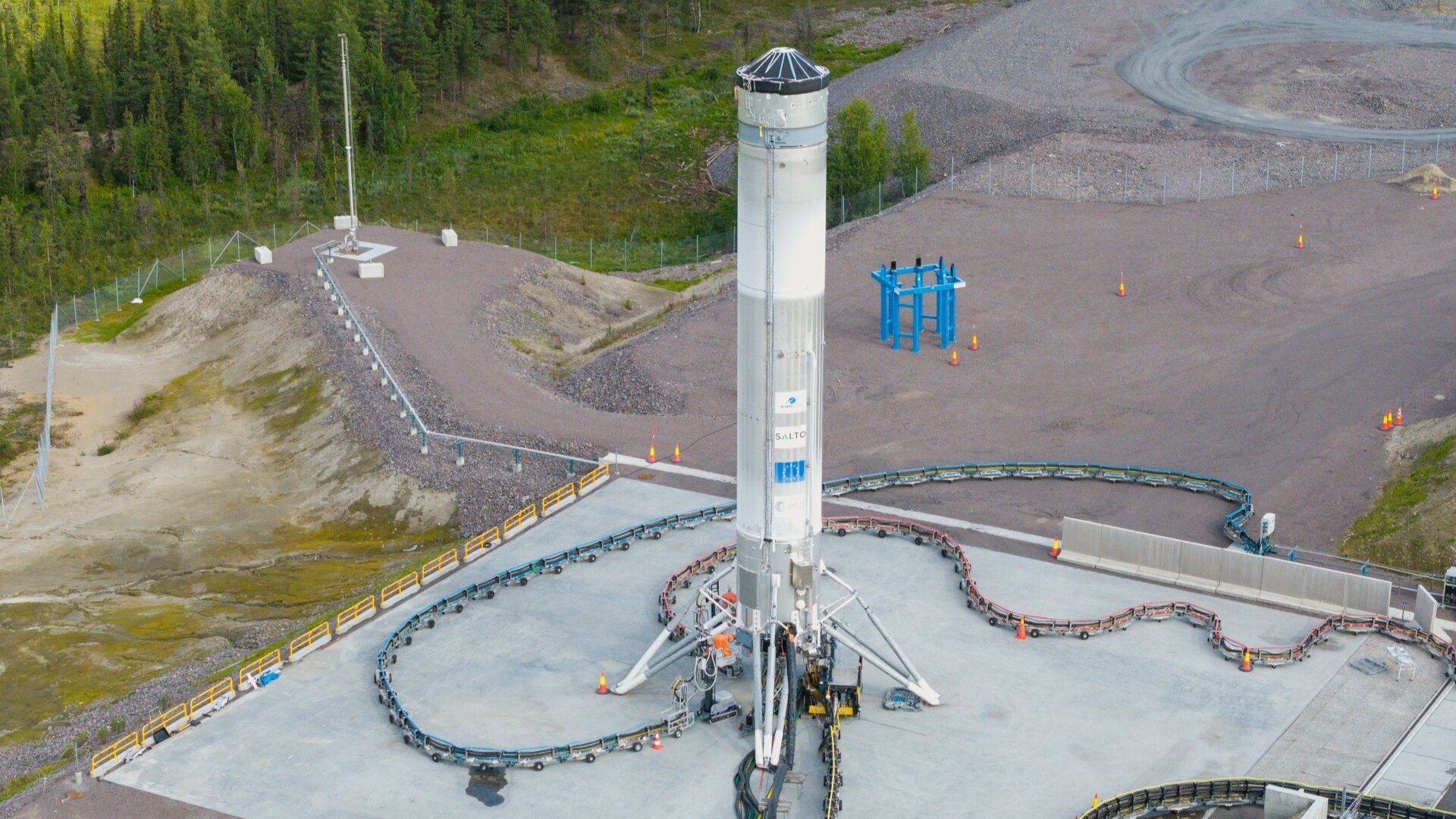 Voici Themis le prototype de lanceur réutilisable, le 23 juillet 2026. © ArianeGroup