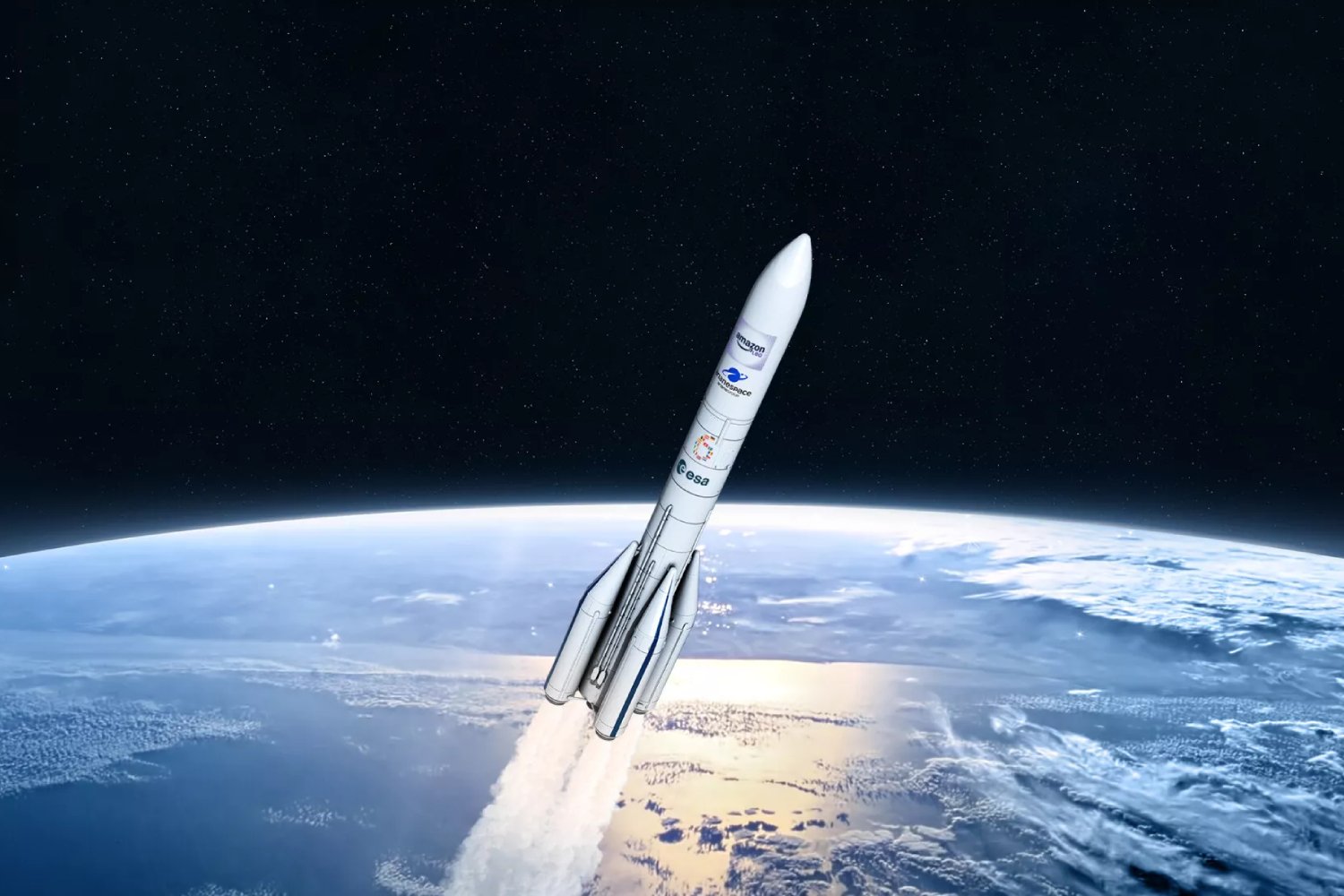 Vue d'artiste d'Ariane 6. ©Arianespace