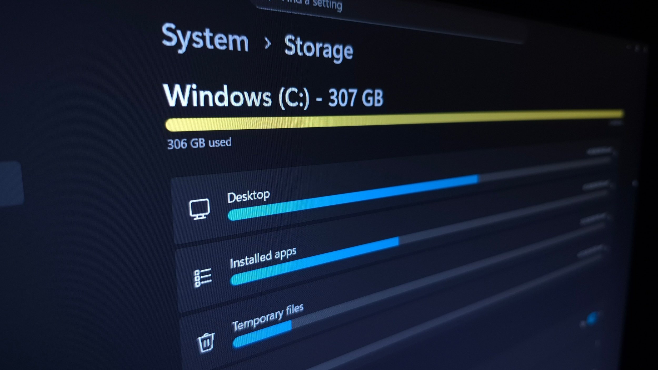 Ce bug Windows 11 peut engloutir des centaines de Go sur votre SSD. © Nwz / Shutterstock