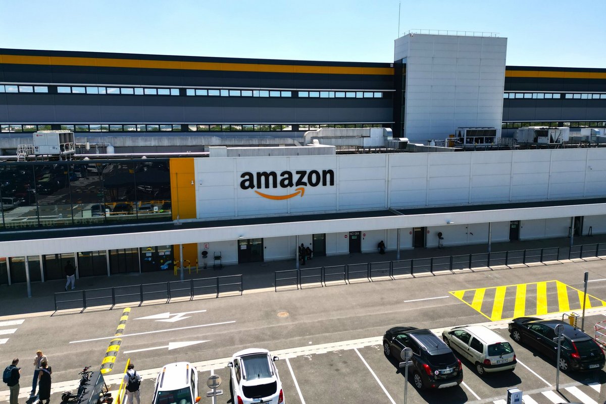 L'entrepôt Amazon de Brétigny © Alexandre Boero / Clubic
