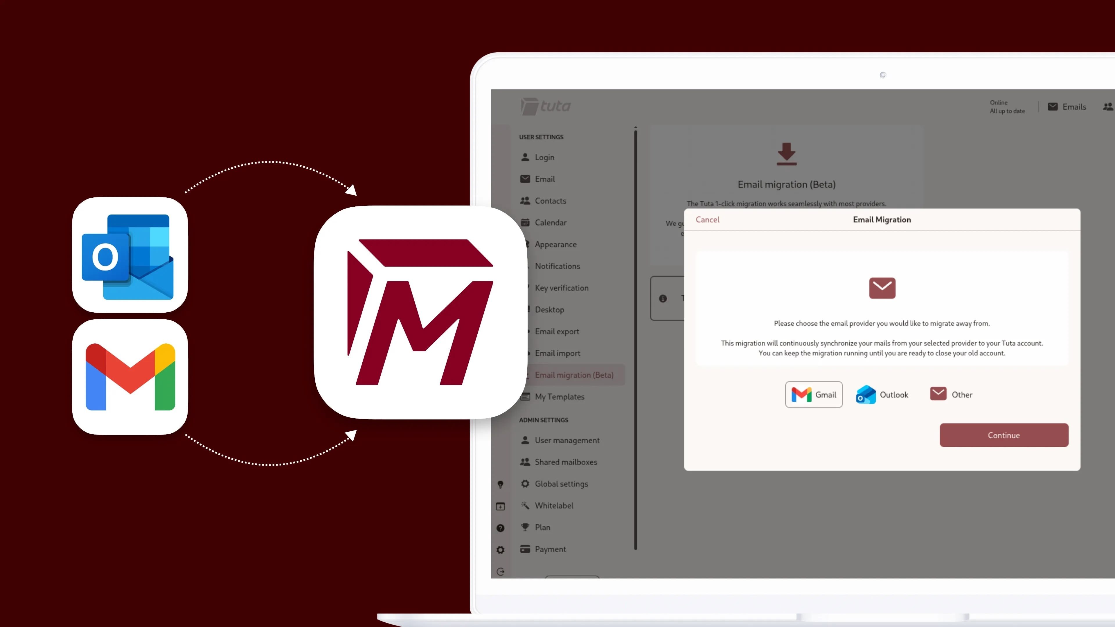 Tuta Mail accélère sur les migrations © Tuta