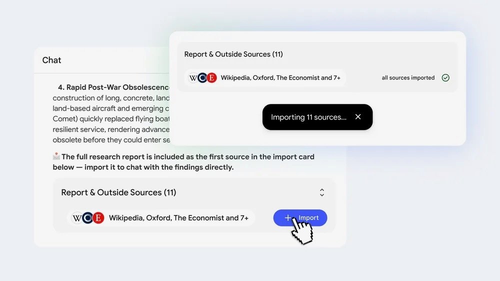 NotebookLM va booster vos projets de recherche. ©Google