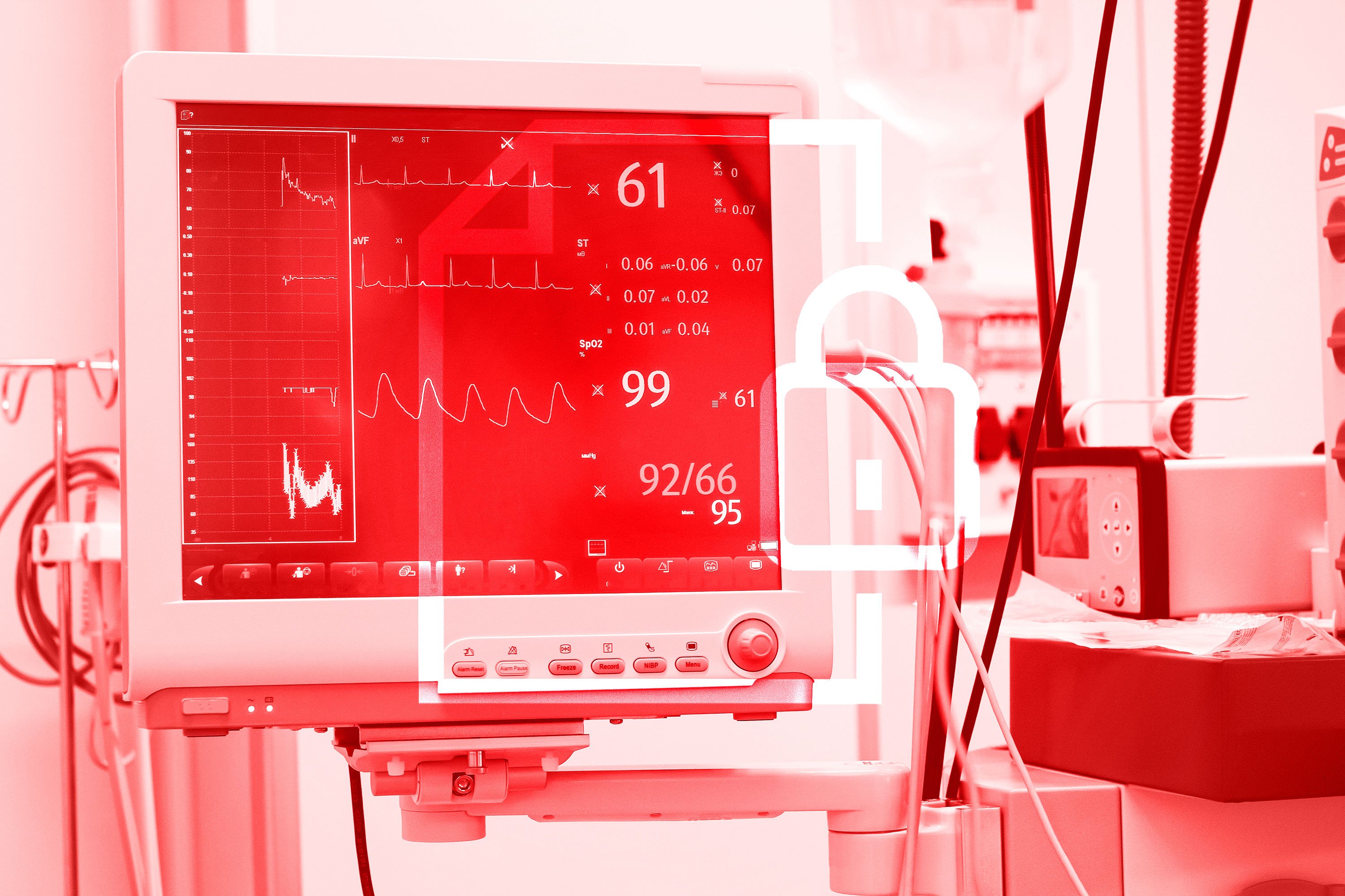 Les hôpitaux mettent beaucoup de temps à se relever d'une attaque informatique © Shutterstock