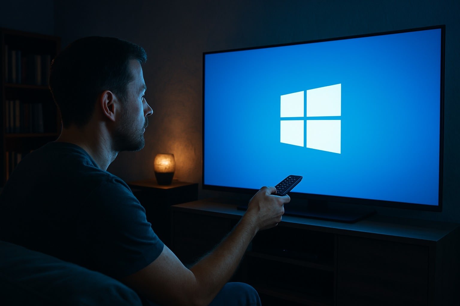 Windows à la télé. ©Clubic