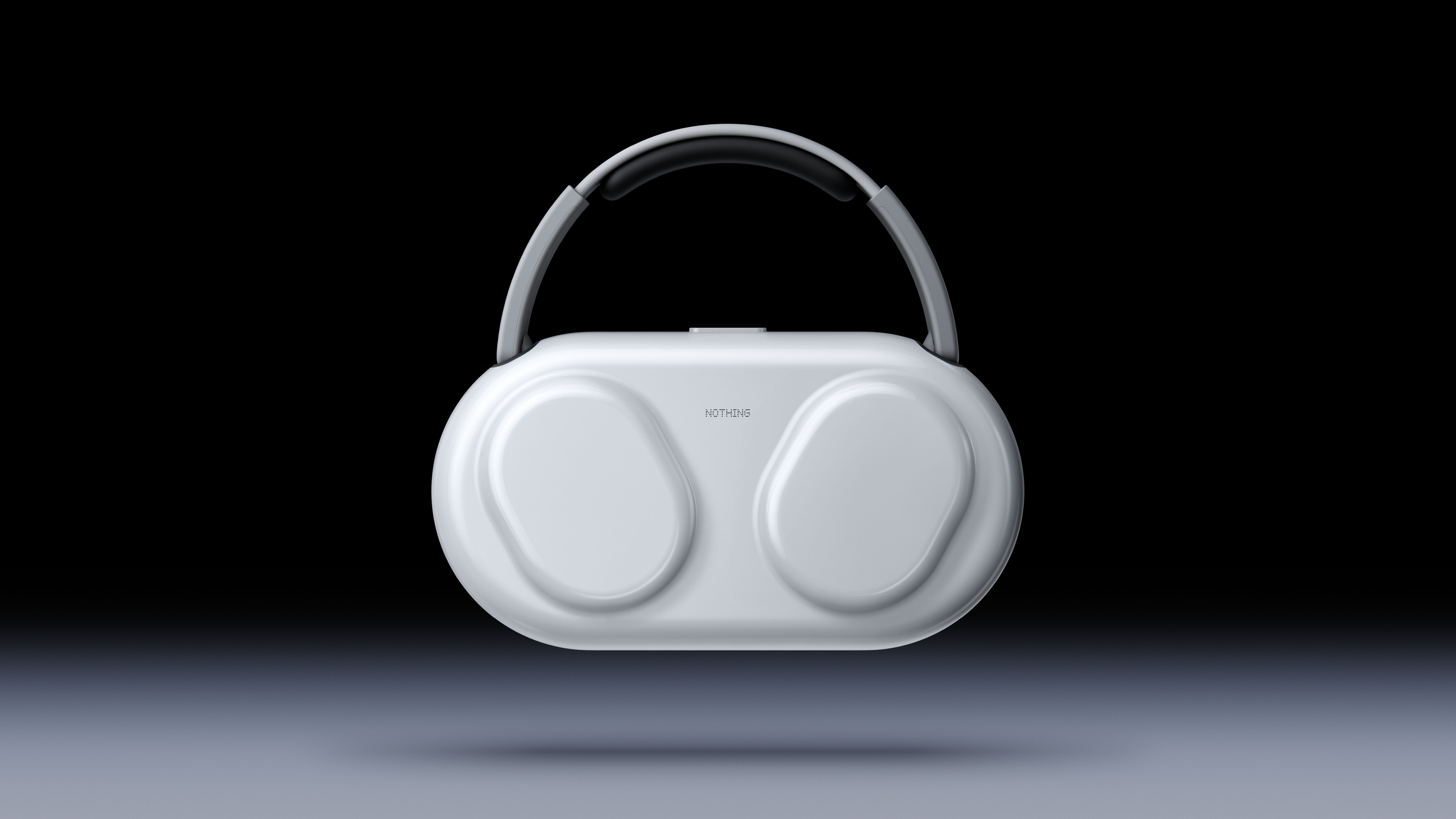 Le Headphone (1) Pro pousse encore plus loin le goût de Nothing pour les designs qui laissent entrevoir leurs composants. © Nothing