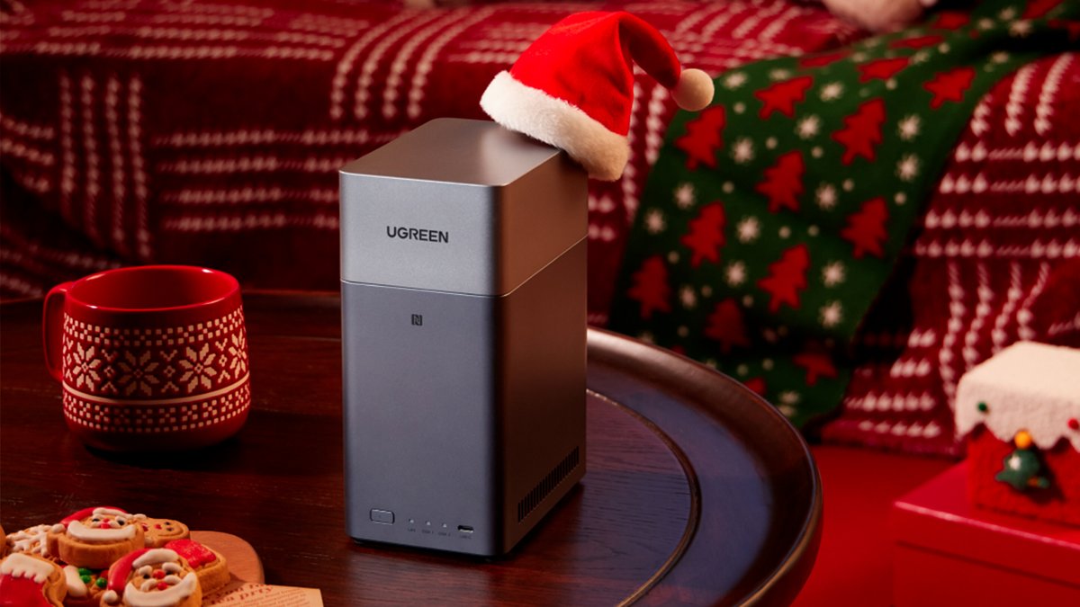 Avec jusqu’à 60 To de stockage local, le NASync DH2300 offre aux familles un espace privé sans abonnement pour centraliser souvenirs et contenus. ©UGREEN