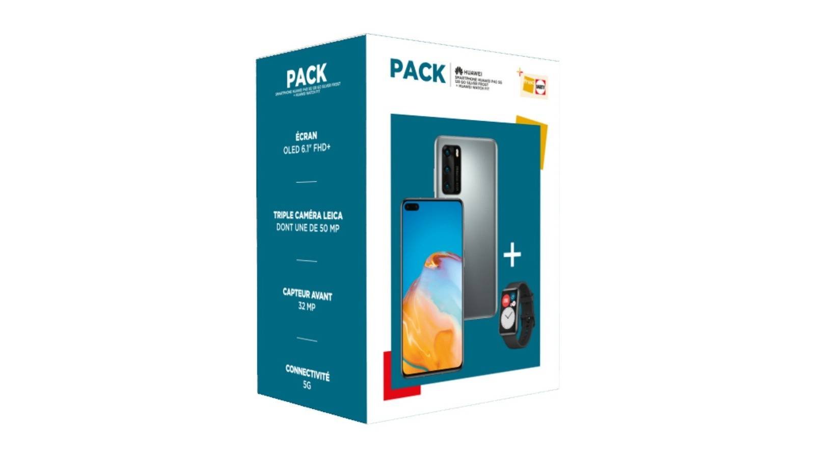 Pack Huawei P40 Watch Fit