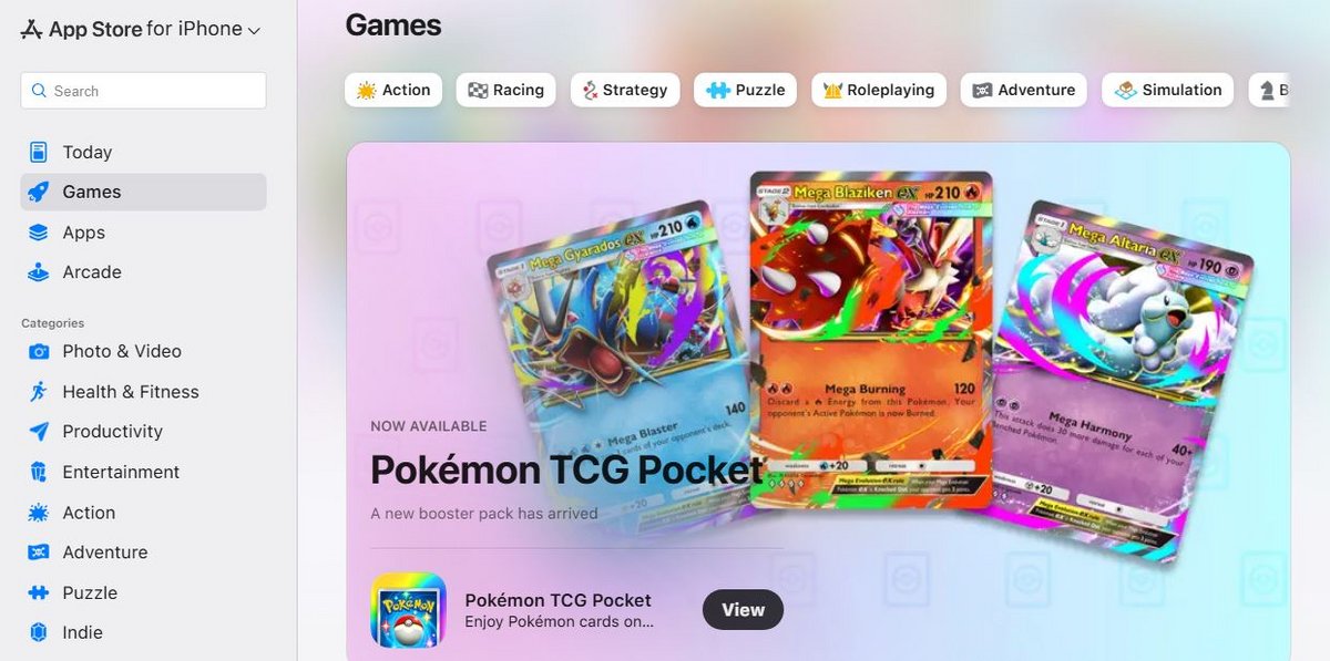 La version web de l'AppStore. ©Apple