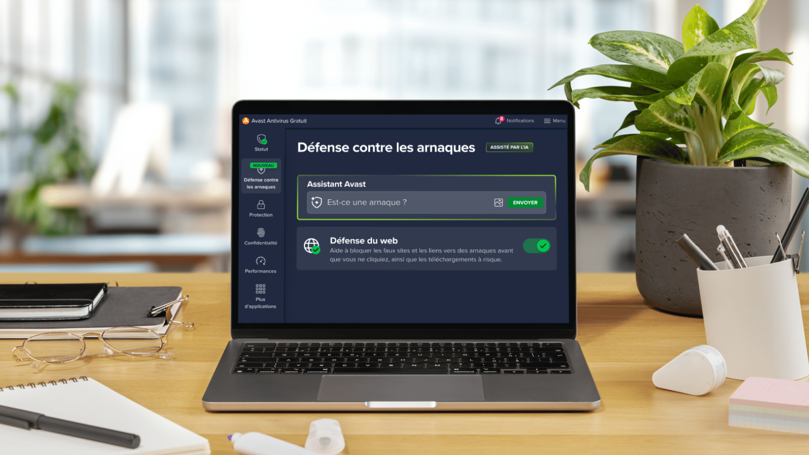 Avast Antivirus Gratuit vous accompagne aussi bien sur ordinateur que smartphone.