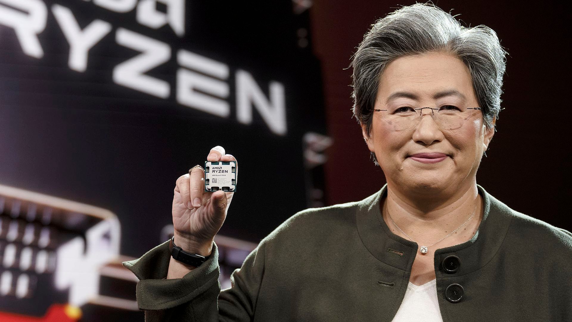 Lisa Su présente les premiers Ryzen 7000 © AMD
