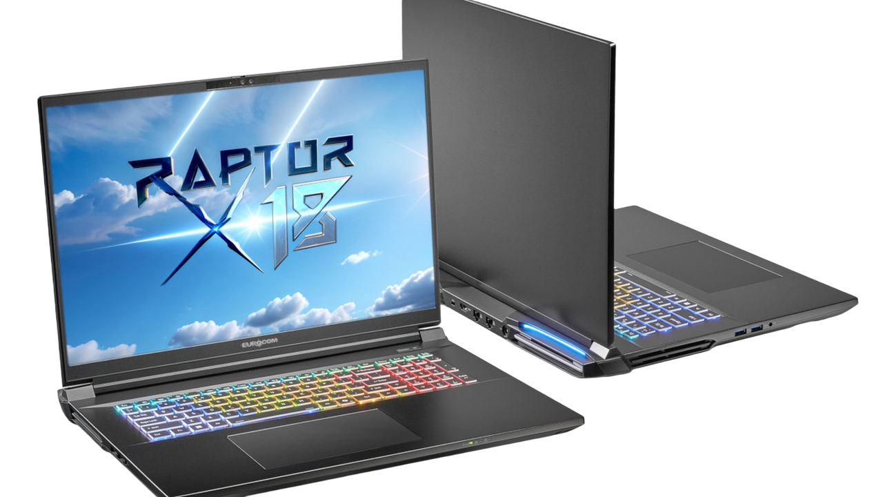 Eurocom lance son nouveau fleuron, le Raptor X18. ©Eurocom