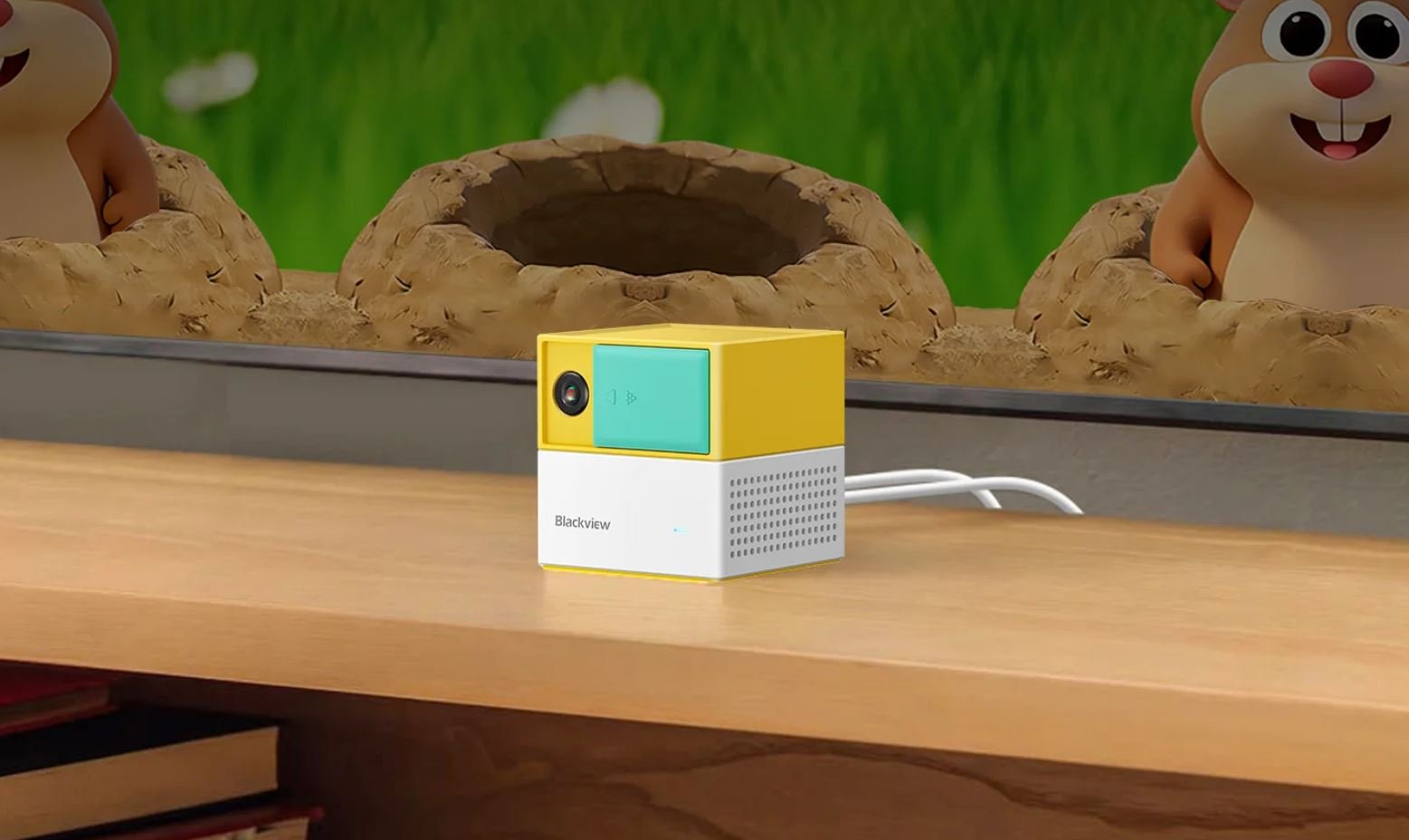Pas de manette pour la PlayPop 8, mais une caméra qui observe et retranscrit les mouvements. ©Blackview