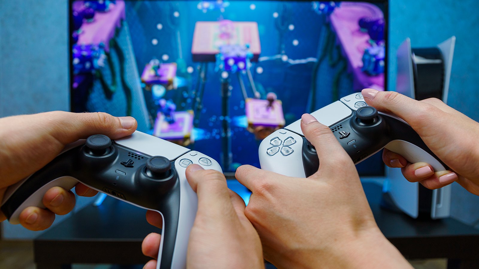 La PS5 la PS5 Slim à 169€ avec l'offre Fibre Bouygues Telecom. © Sony