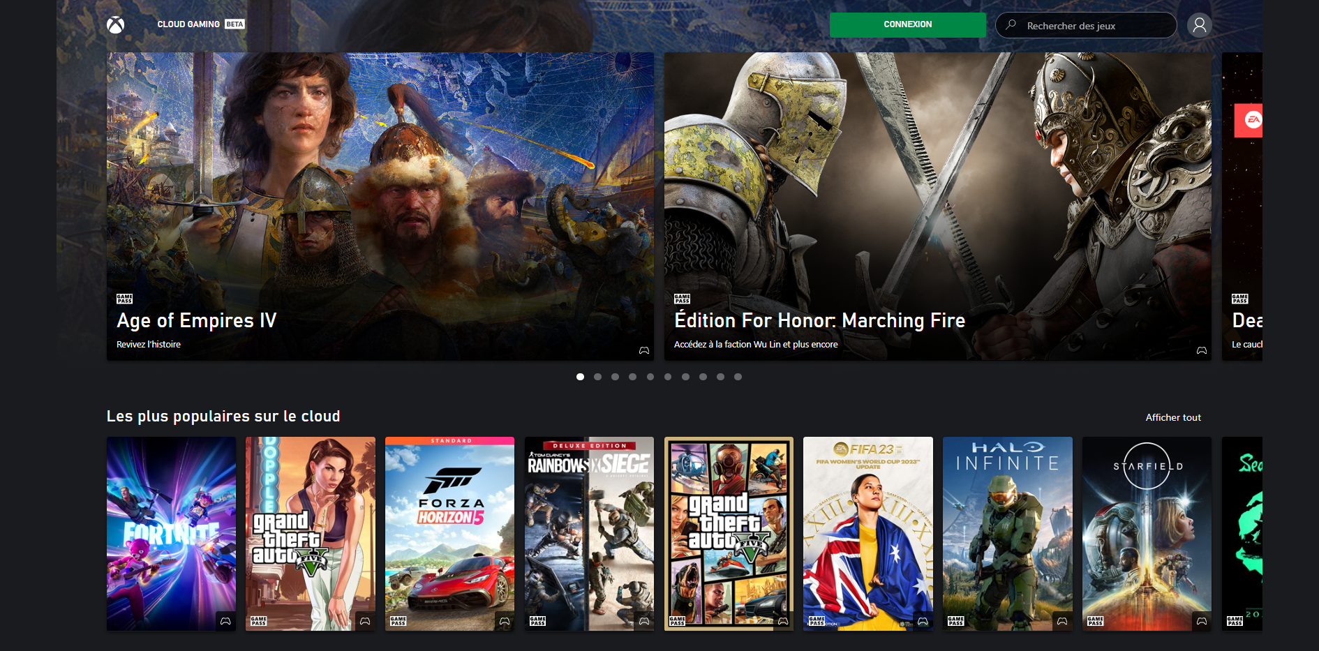 Xbox Game Pass Web - © Microsoft