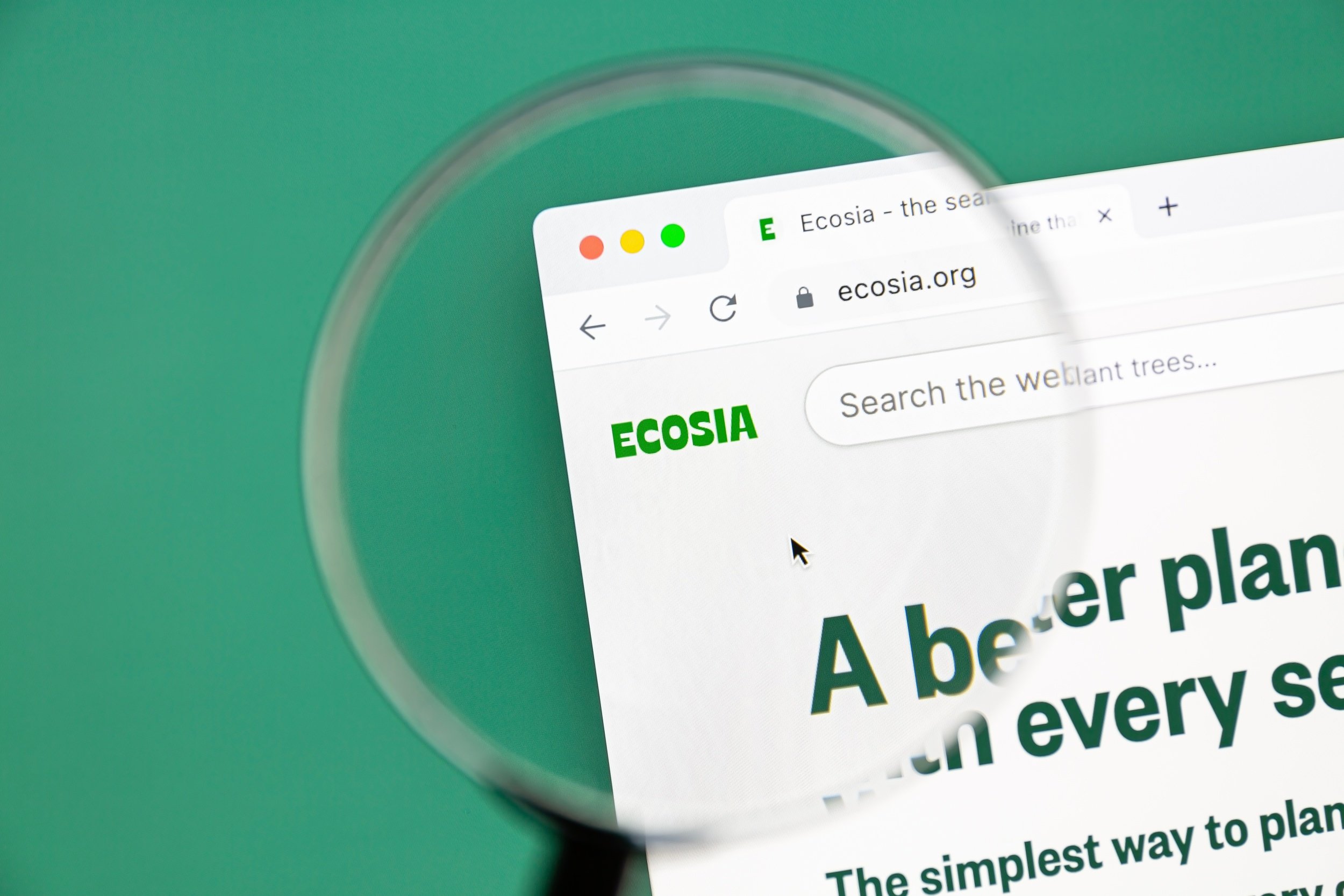 Le moteur de recherche Ecosia s'invite au sein de Firefox © IB Photography / Shutterstock