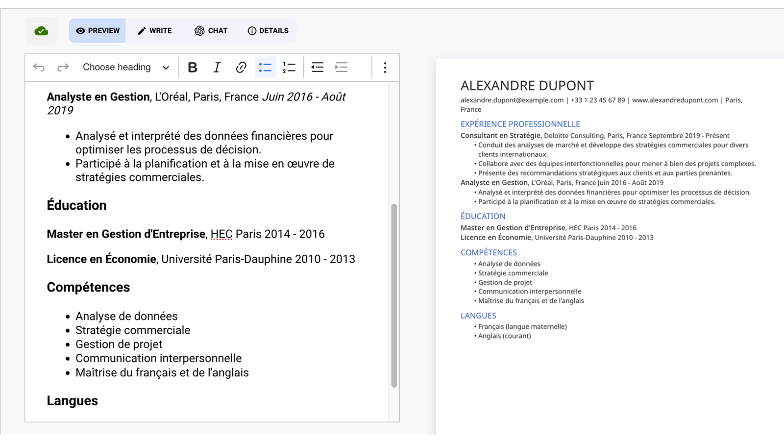 GPT Doc Maker © Pascale Duc pour Clubic