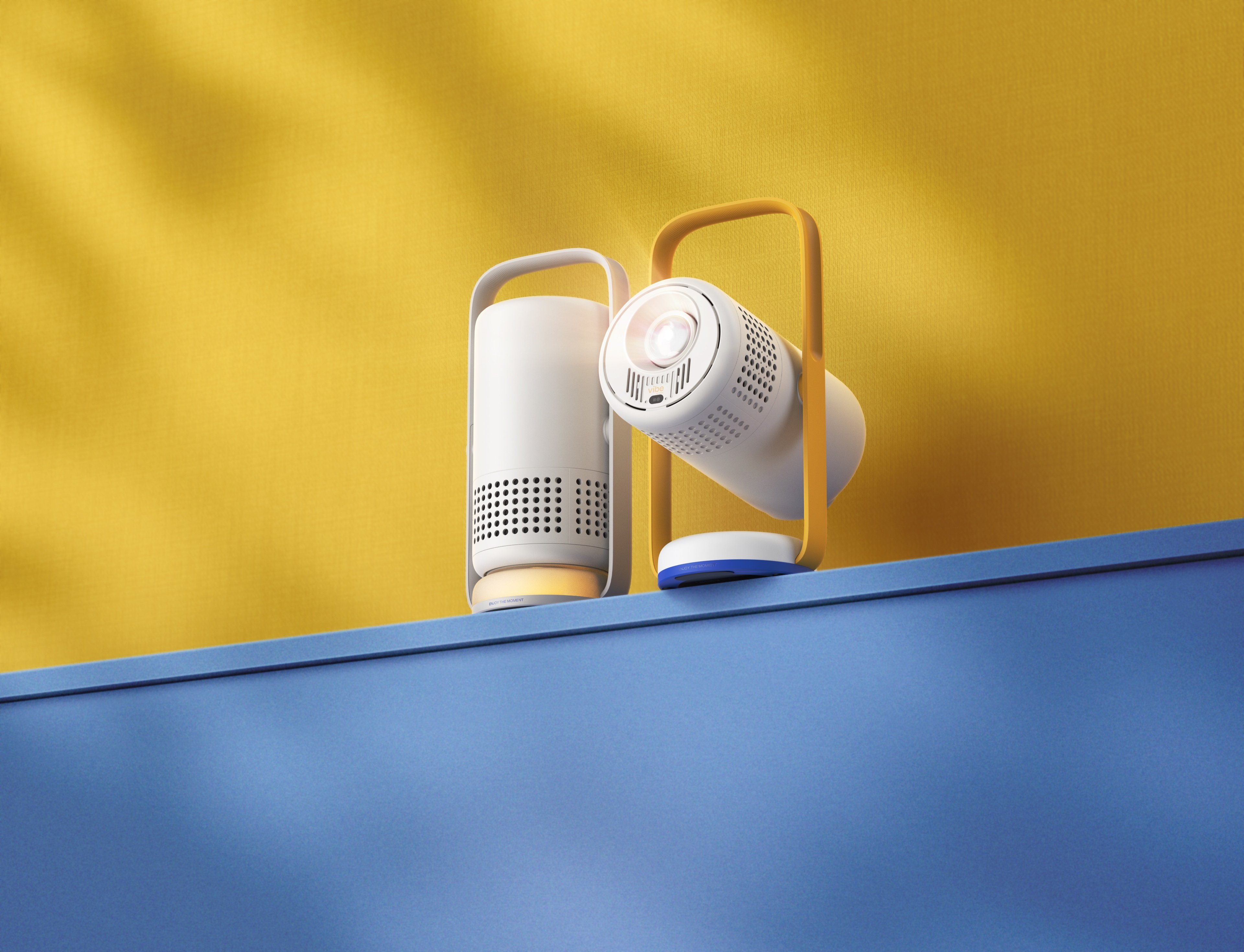 Le Xgimi Vibe One se pense aussi comme un objet de déco. © Xgimi