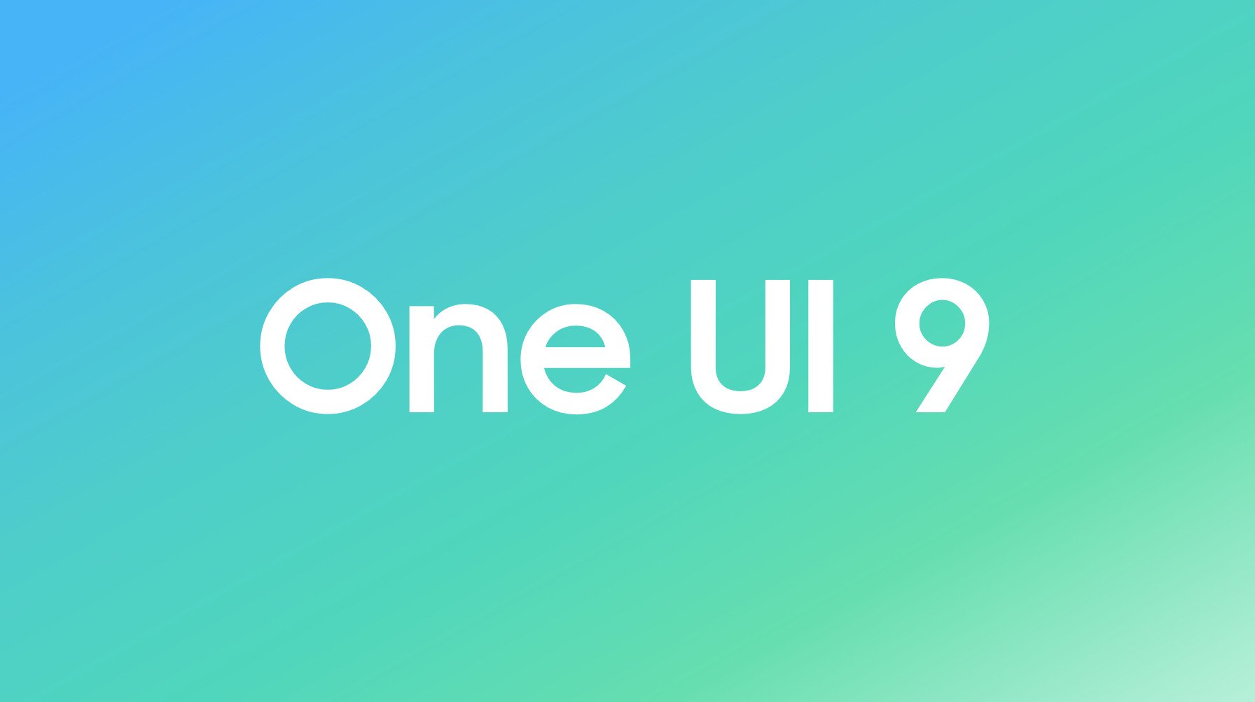 One UI 9 devrait être disponible très prochainement. ©Samsung