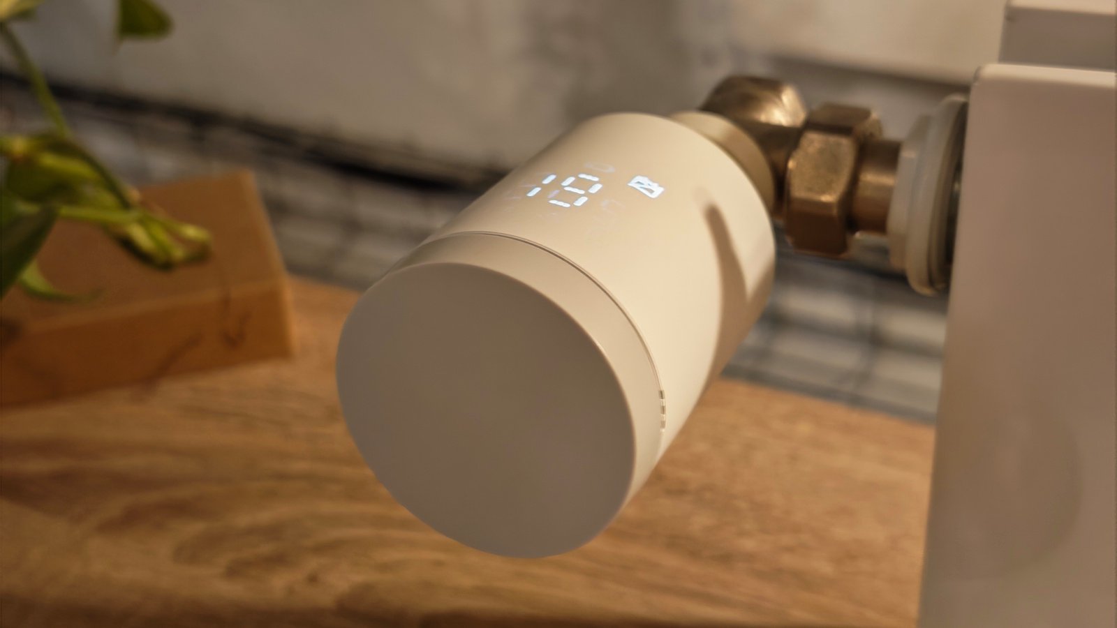 La nouvelle tête thermostatique de radiateur Netatmo. ©Nicolas Guyot pour Clubic