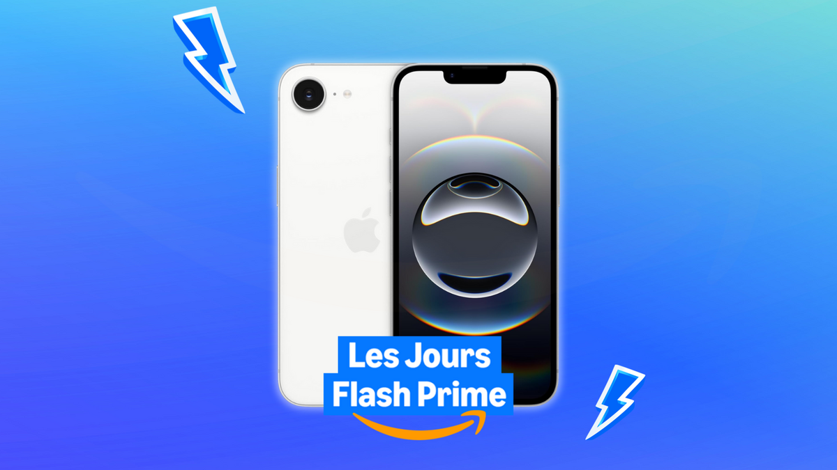 L’iPhone 16e atteint un prix plancher inédit chez Amazon pour le Prime Day © clubic