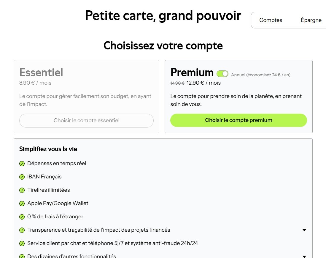 Deux formules très simples avec des avantages © le Studio Clubic
