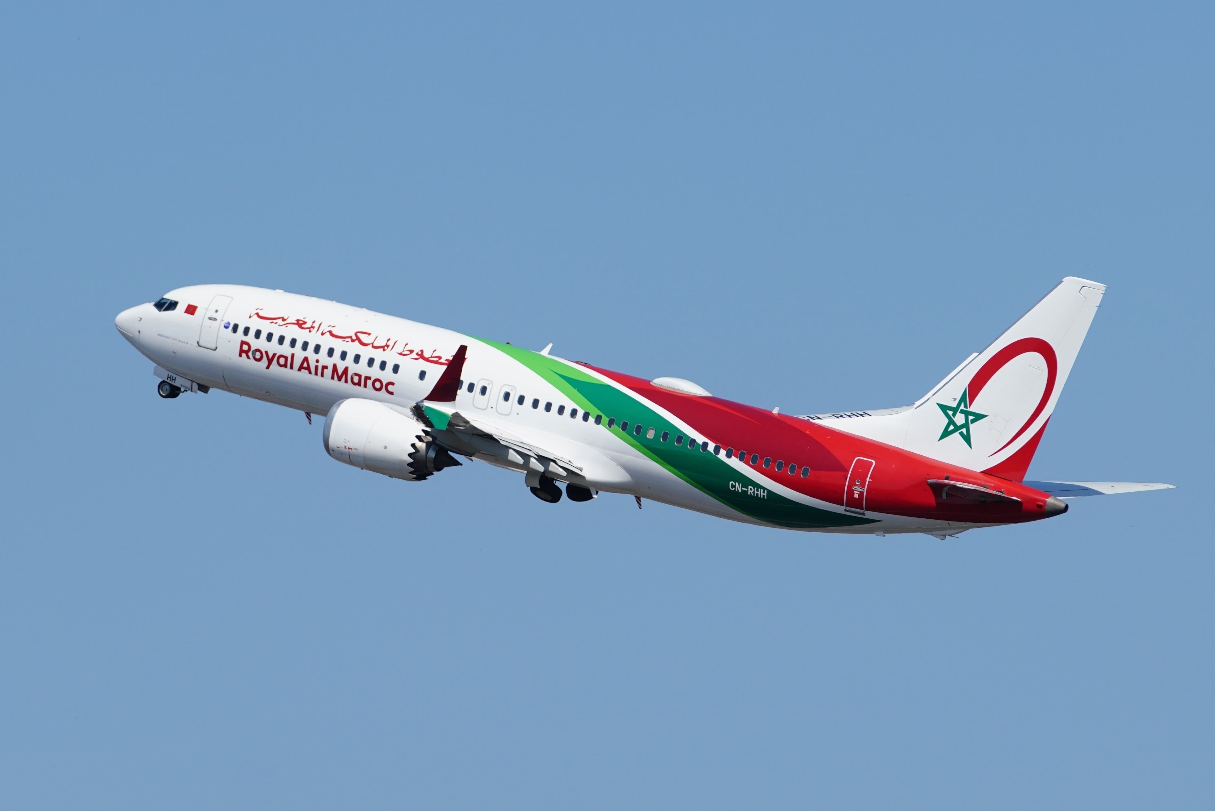 Avion de ligne, Royal Air Maroc © Shutterstock