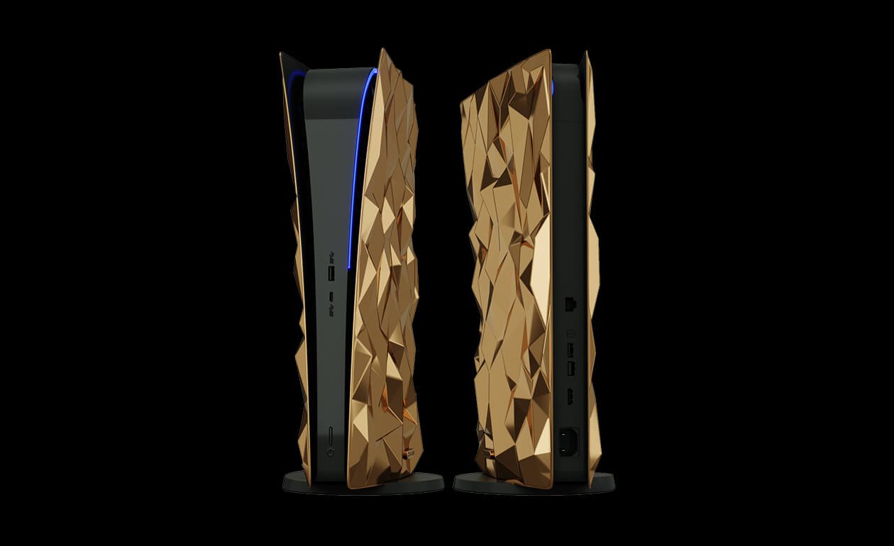 Pas moins de 20 kg 18 carats ont été nécessaires © Caviar