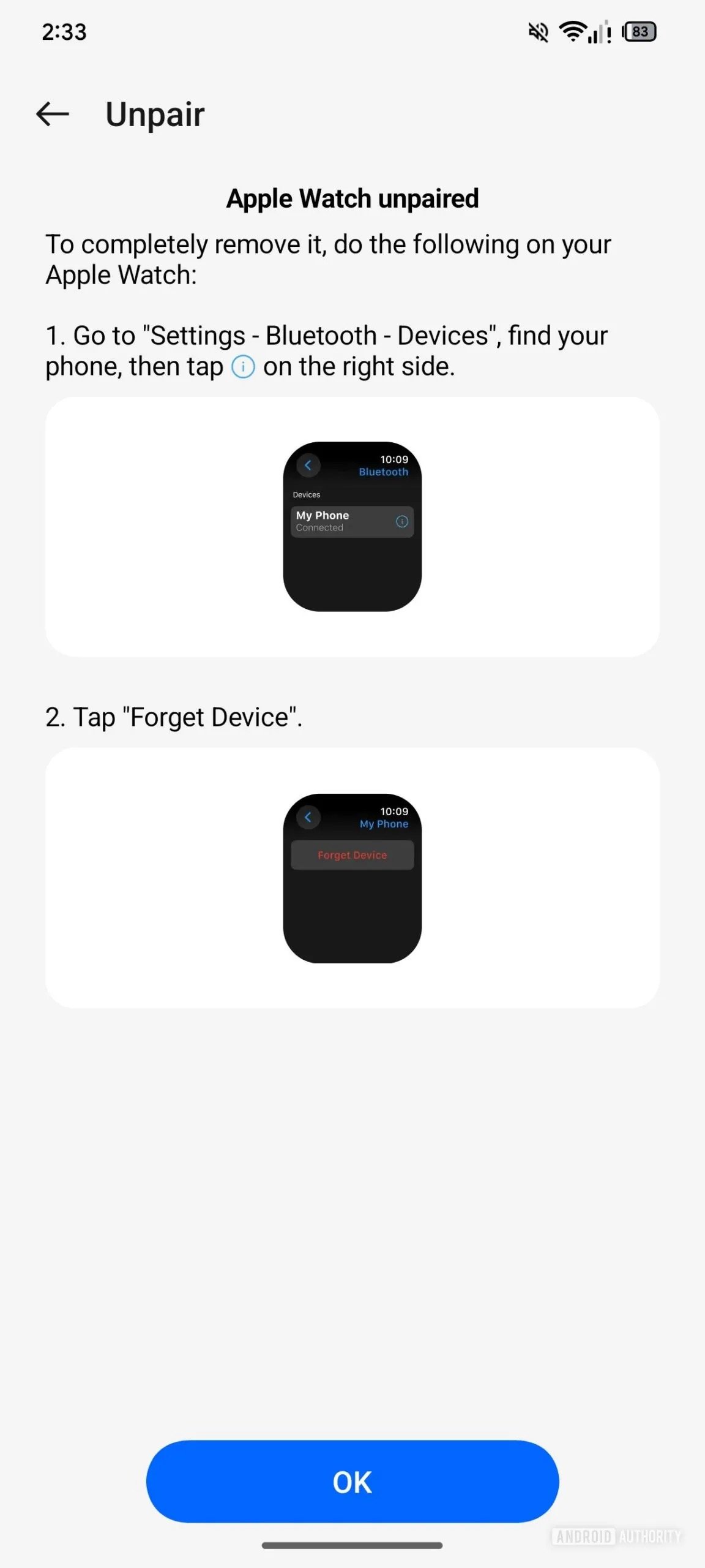 OnePlus Apple Watch Pair
