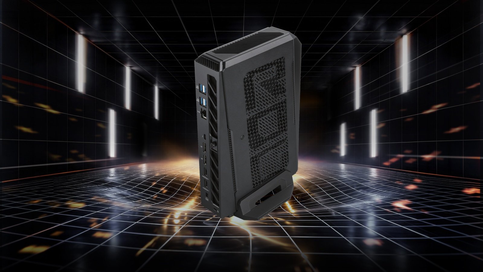 Le ROG NUC 16 édition 20 est un mini-PC bien ventilé. ©Asus