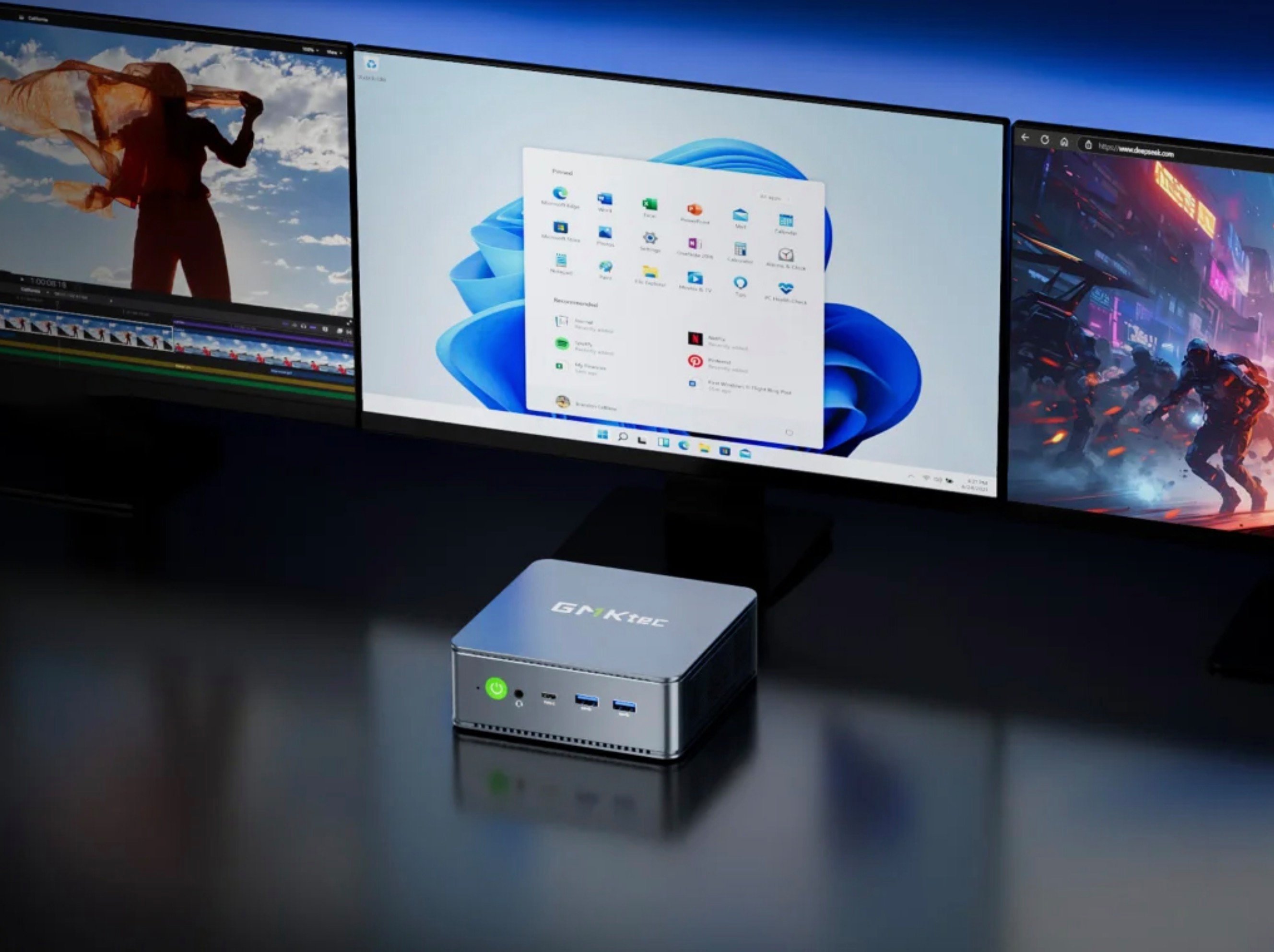 Voici le petit GMK NucBox M6 Ultra. © GMKtec