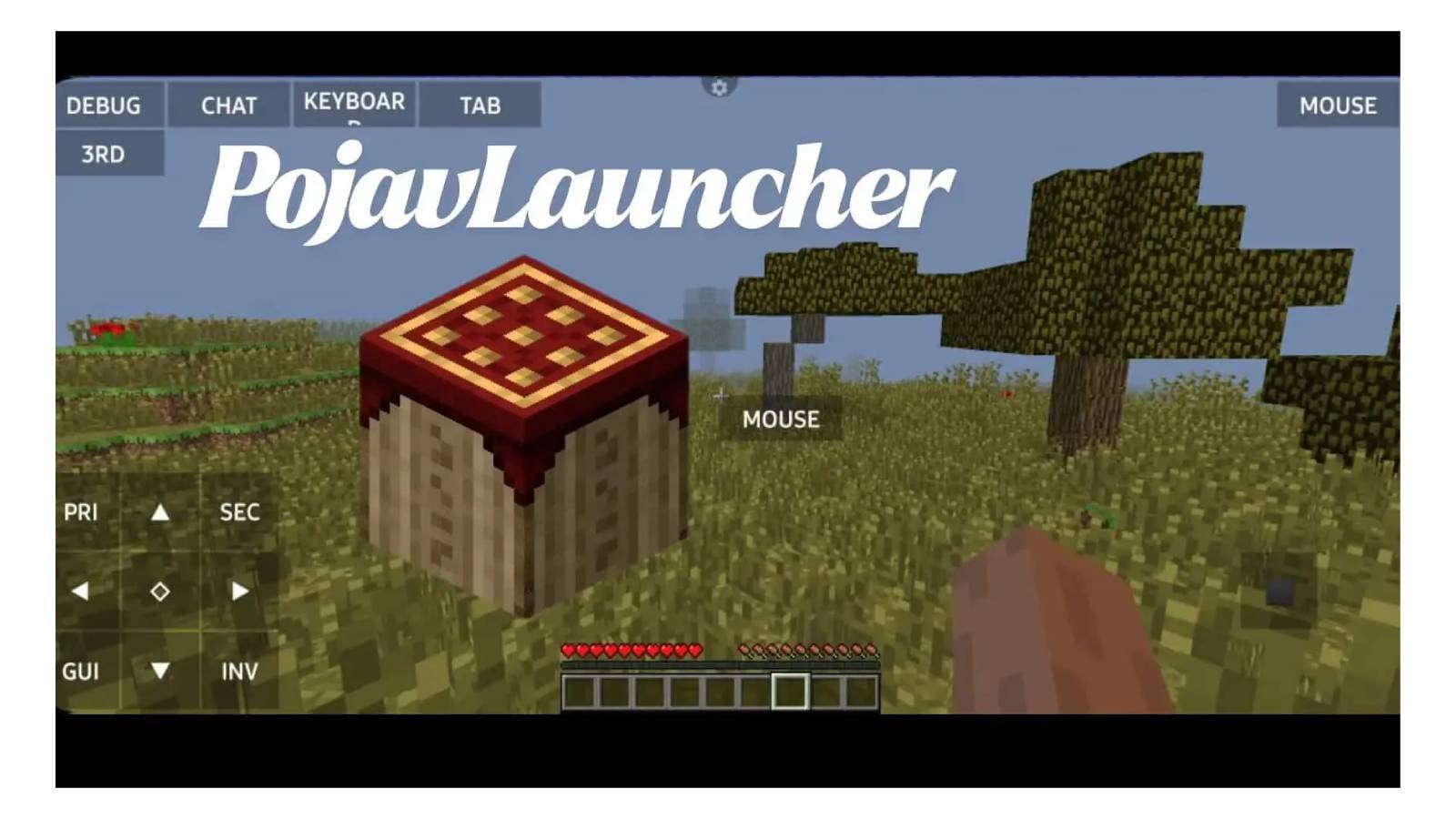 PojavLauncher permet de jouer à Minecraft Java Edition sur Android avec plusieurs versions et des options avancées, grâce à OpenJDK. © PojavLauncher