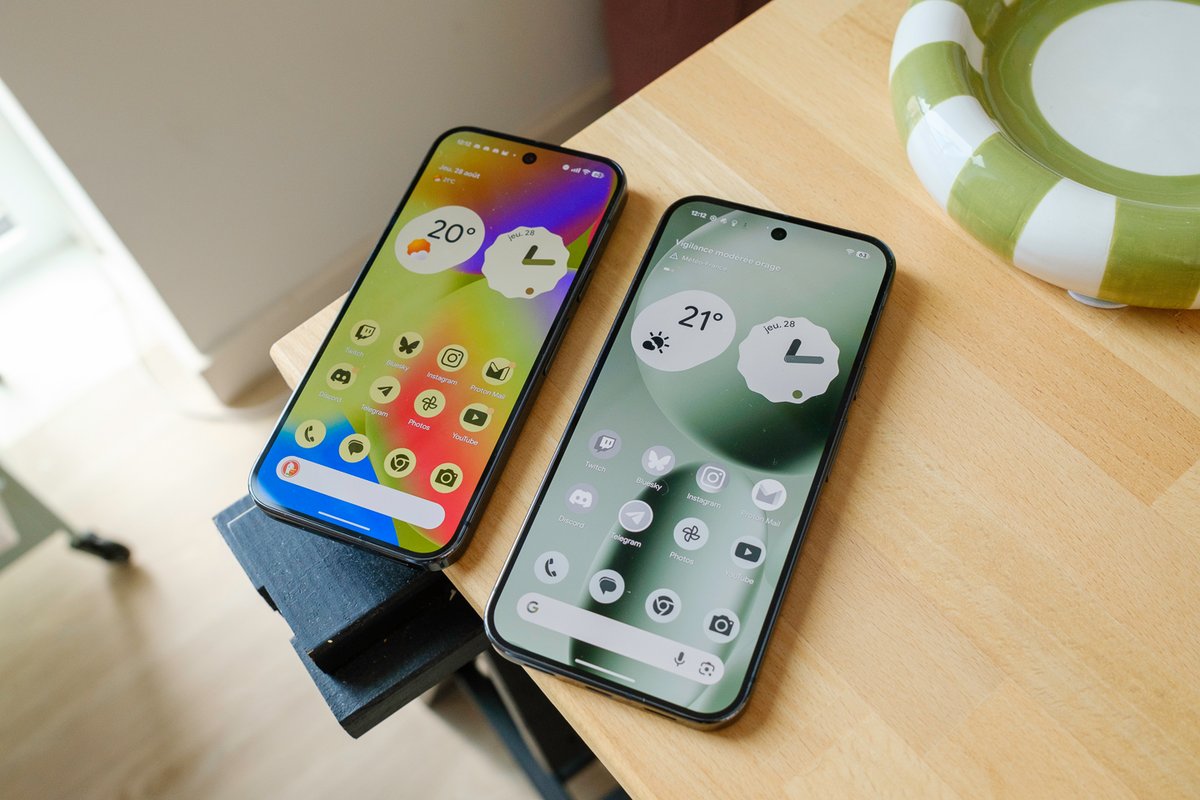 Les Pixel 10 peuvent eux aussi accéder à la nouvelle version bêta d'Android 16. ©Pierre Crochart pour Clubic.com