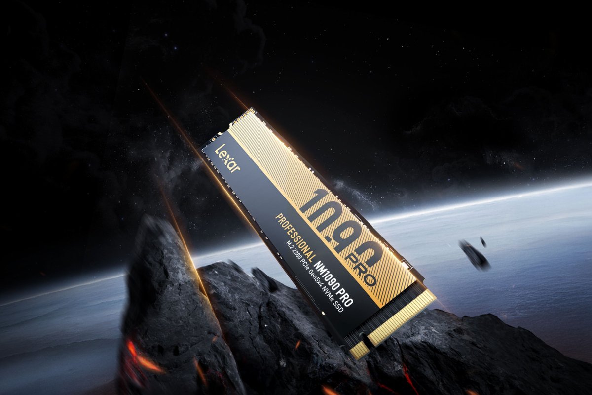 Lexar muscle sa gamme de SSD NVMe avec deux nouvelles références. © Lexar