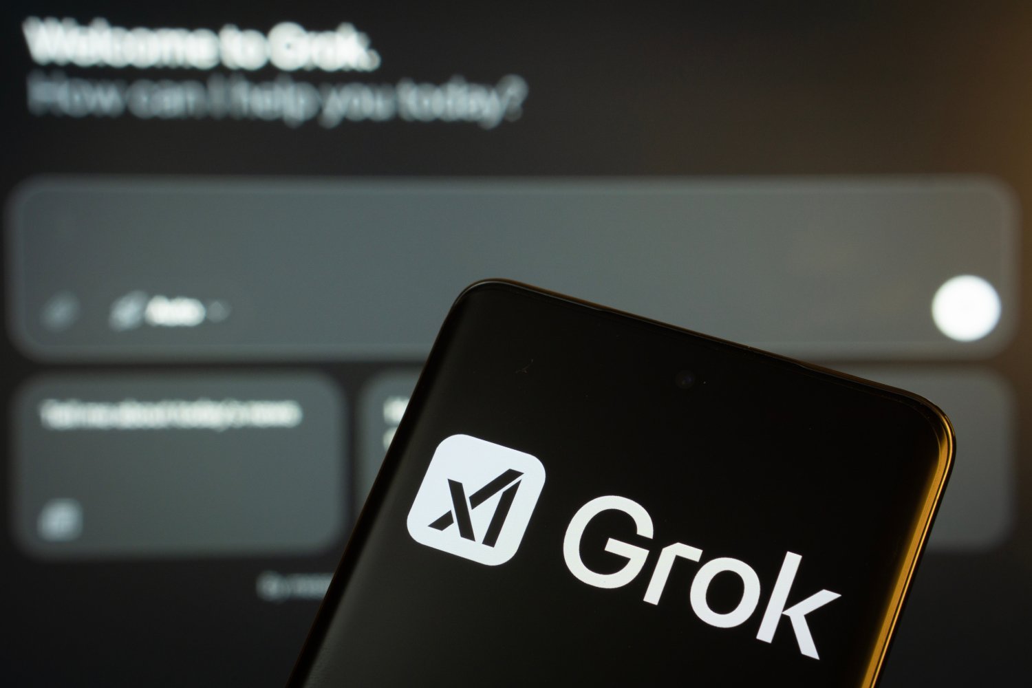 L'IA Grok au cœur de la polémique. ©Bangla press / Shutterstock.com