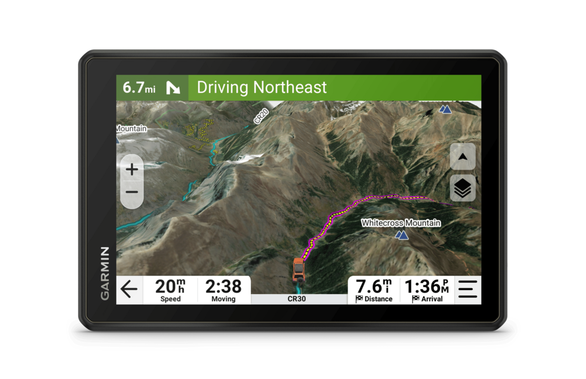 Le GPS offre peut sortir des sentiers battus - © Garmin