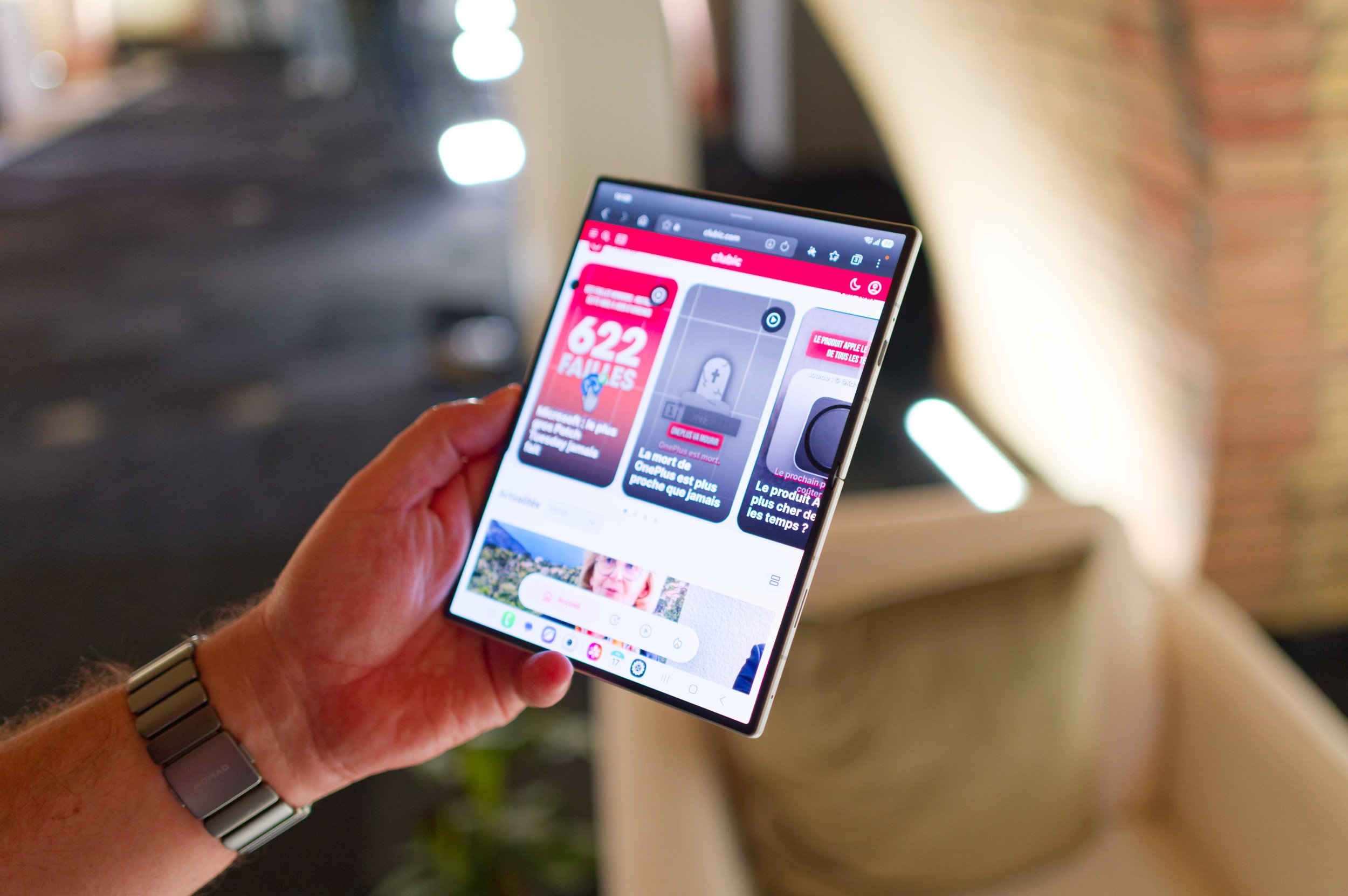 Samsung Galaxy Z Fold8 Ultra © Marc Mitrani pour Clubic