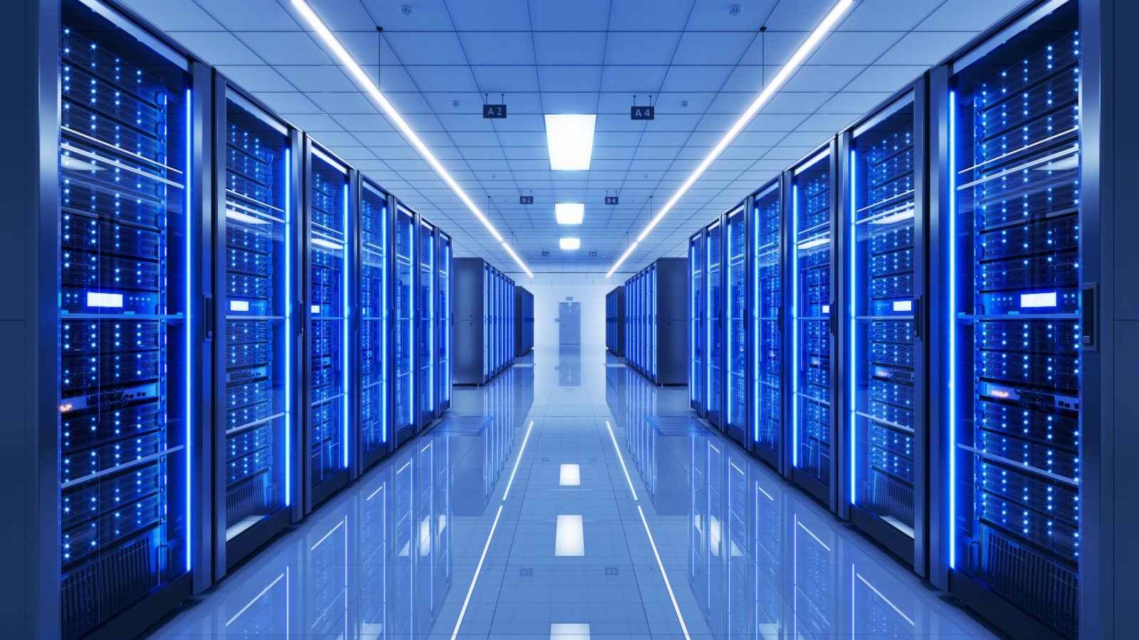 Des puces abordables dédiés aux data centers. © Shutterstockw
