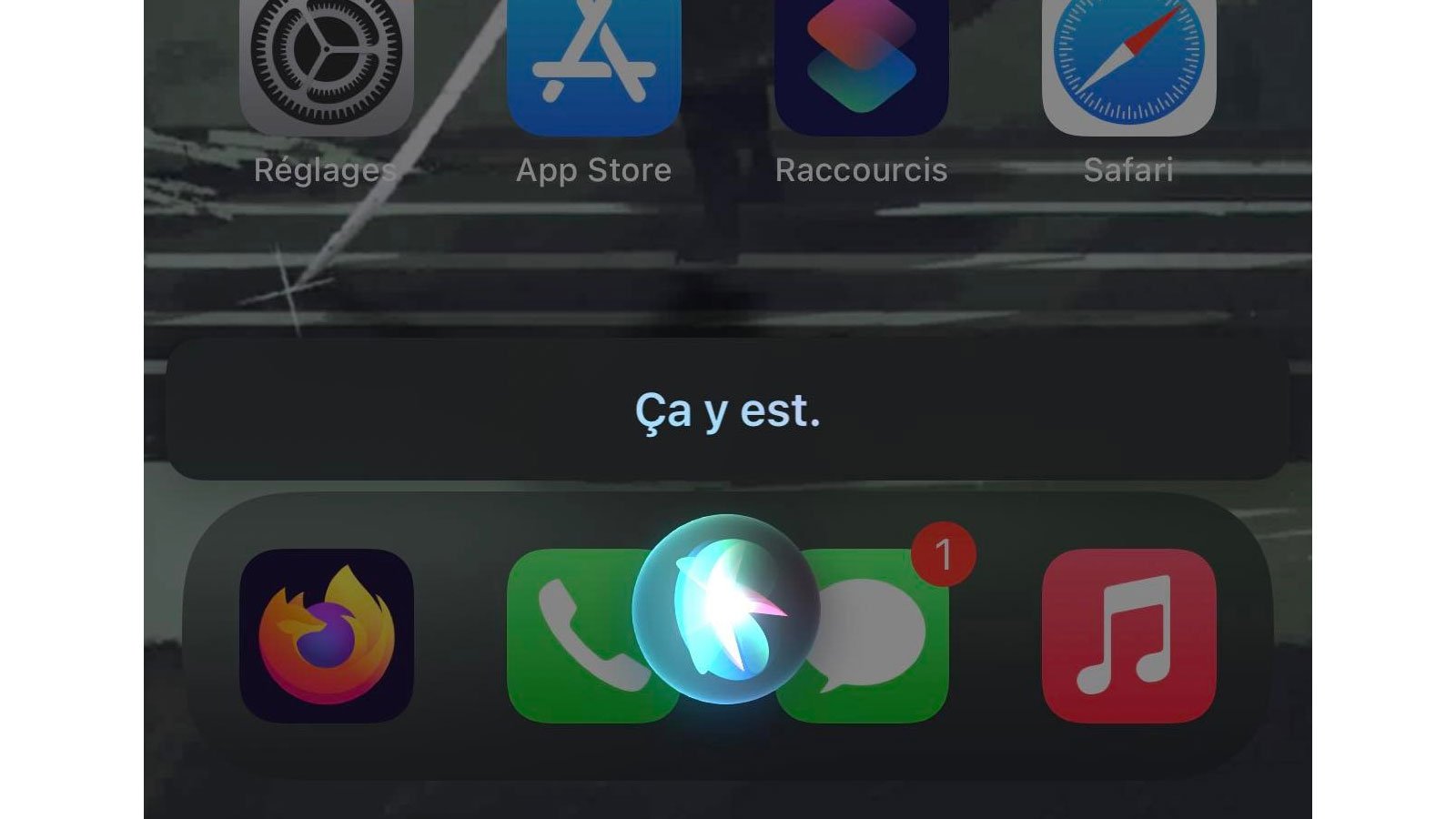 iPhone raccourcis