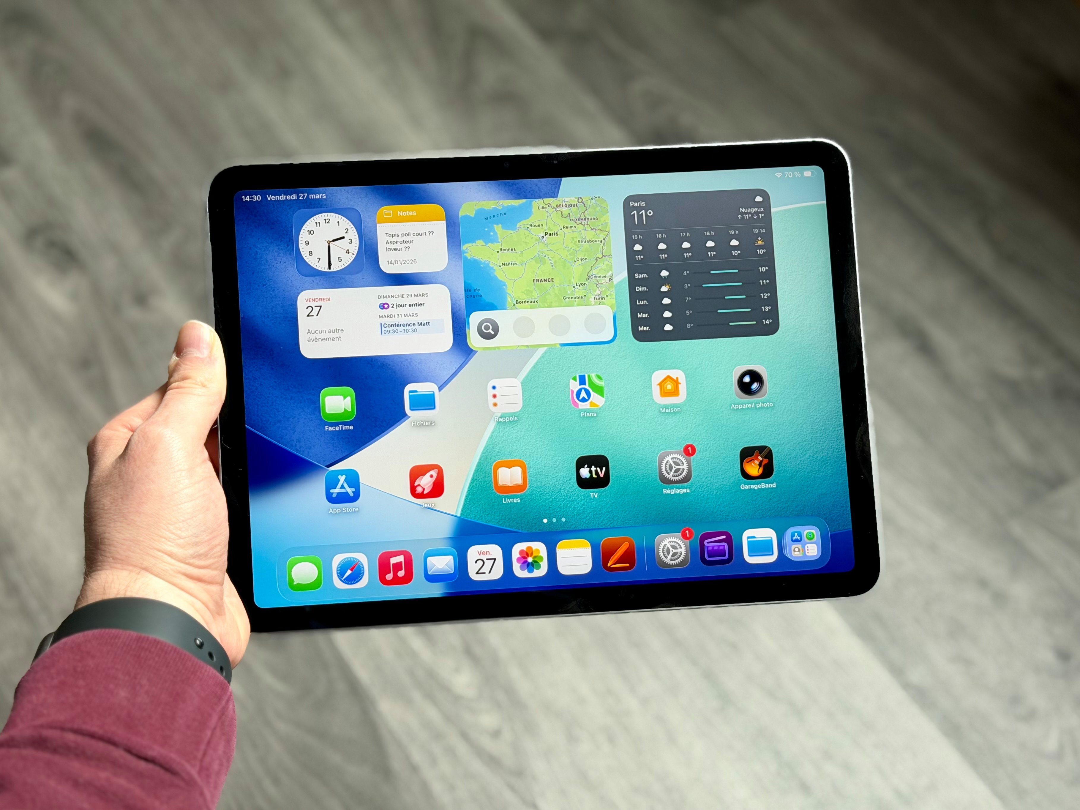 L'iPad Air M4 ©Mathieu Grumiaux pour Clubic