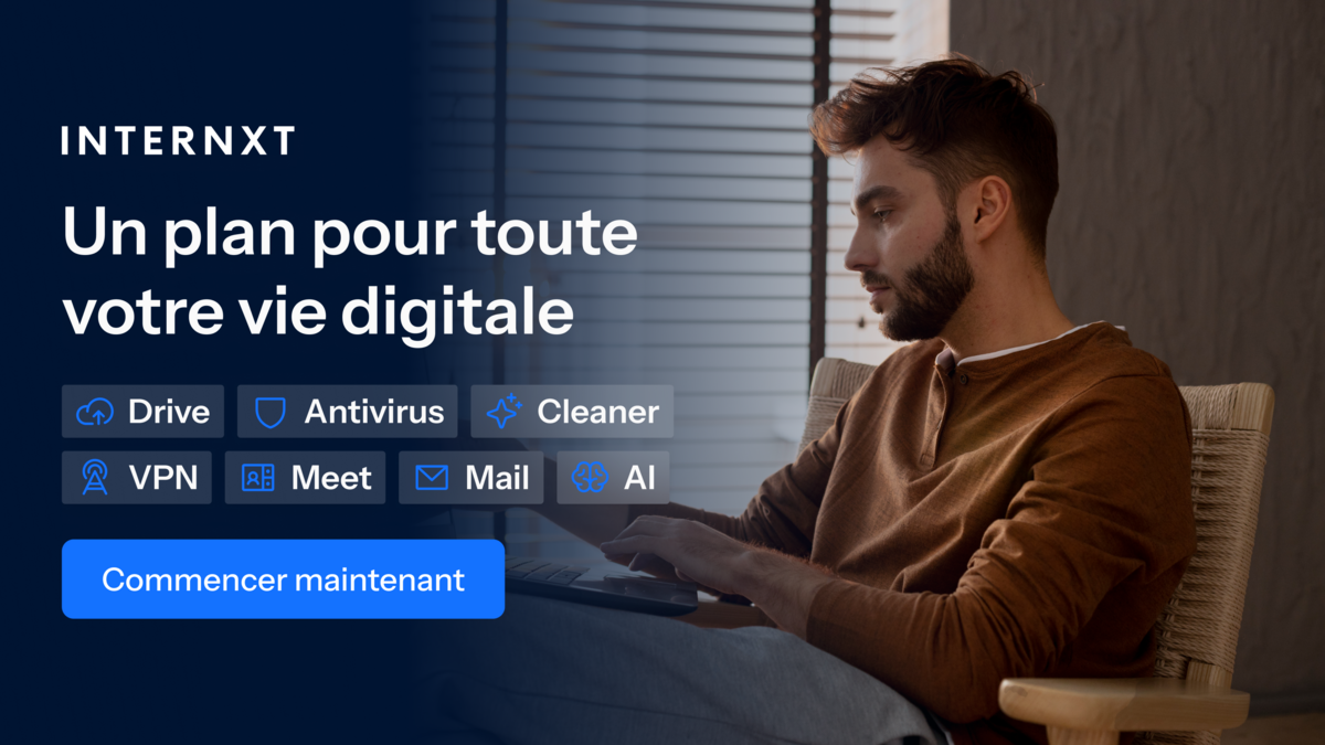 Antivirus, stockage en ligne, VPN, Internxt est prêt à répondre à vos besoins les plus divers.