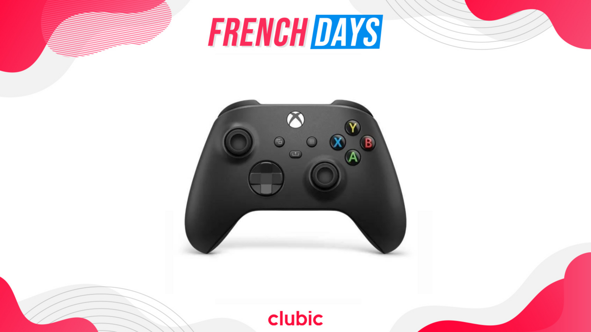 La manette Xbox sans fil en énorme réduction pour les French Days © clubic