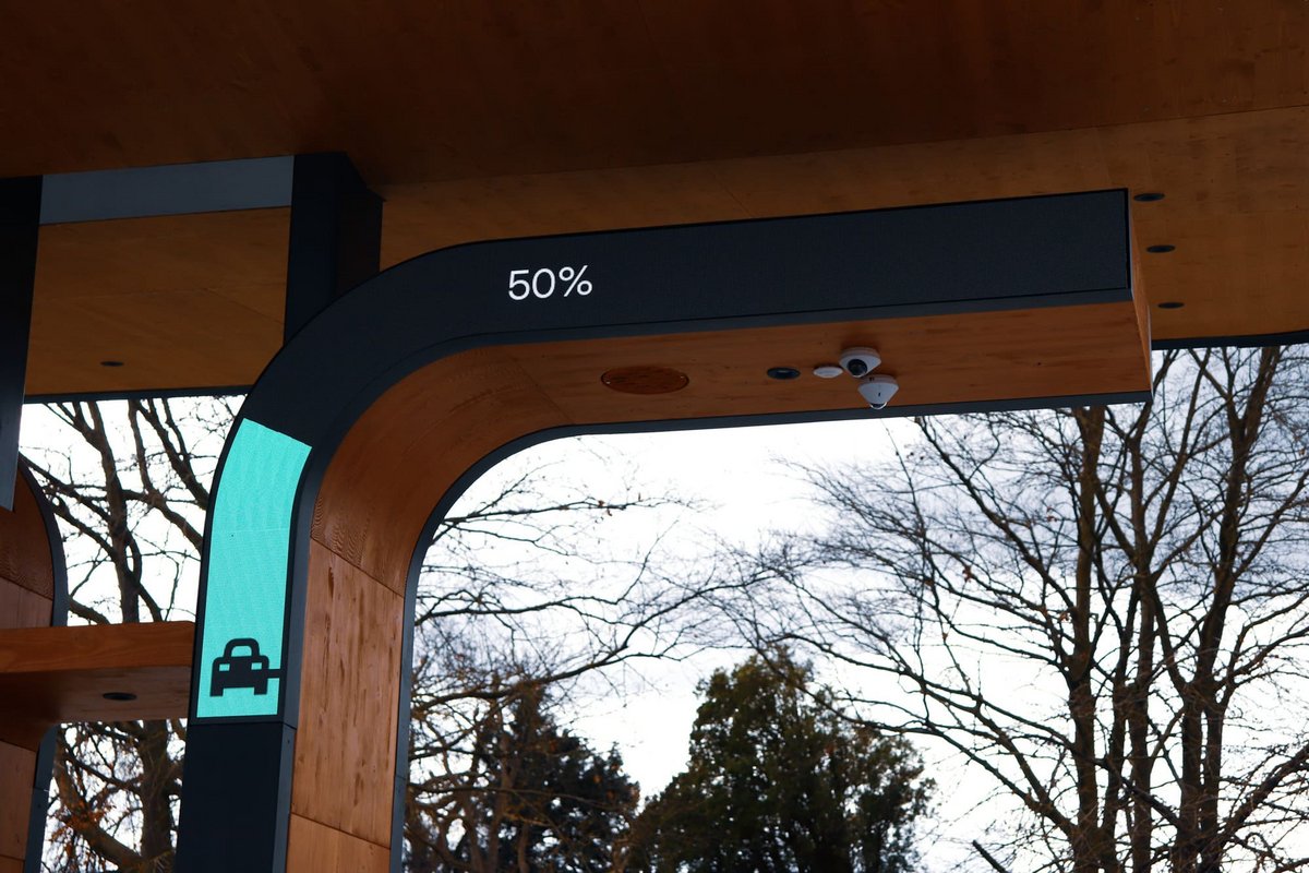 Sur ses nouvelles bornes, Electra affiche le détail de la charge, et visuellement, ça claque ! © Electra