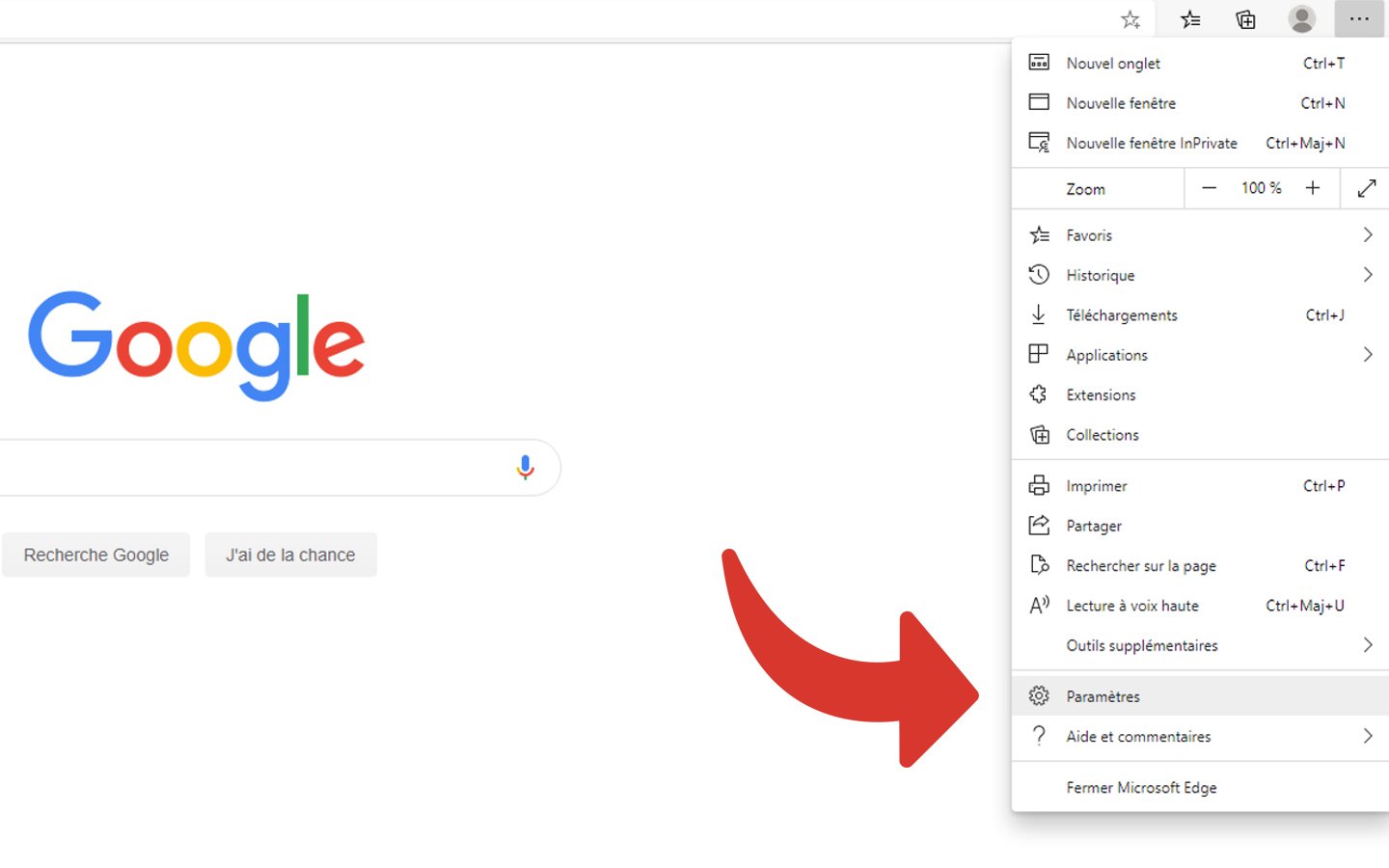Supprimer mots de passe Edge