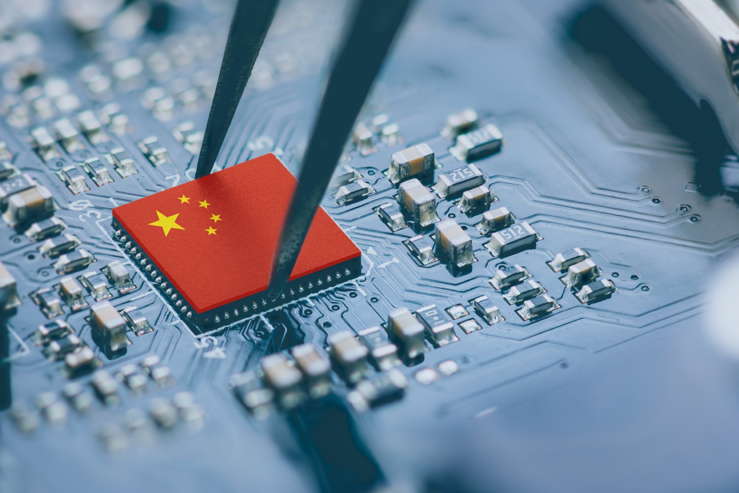 La Chine veut que ses entreprises se tournent vers des puces locales. ©William Potter / Shutterstock