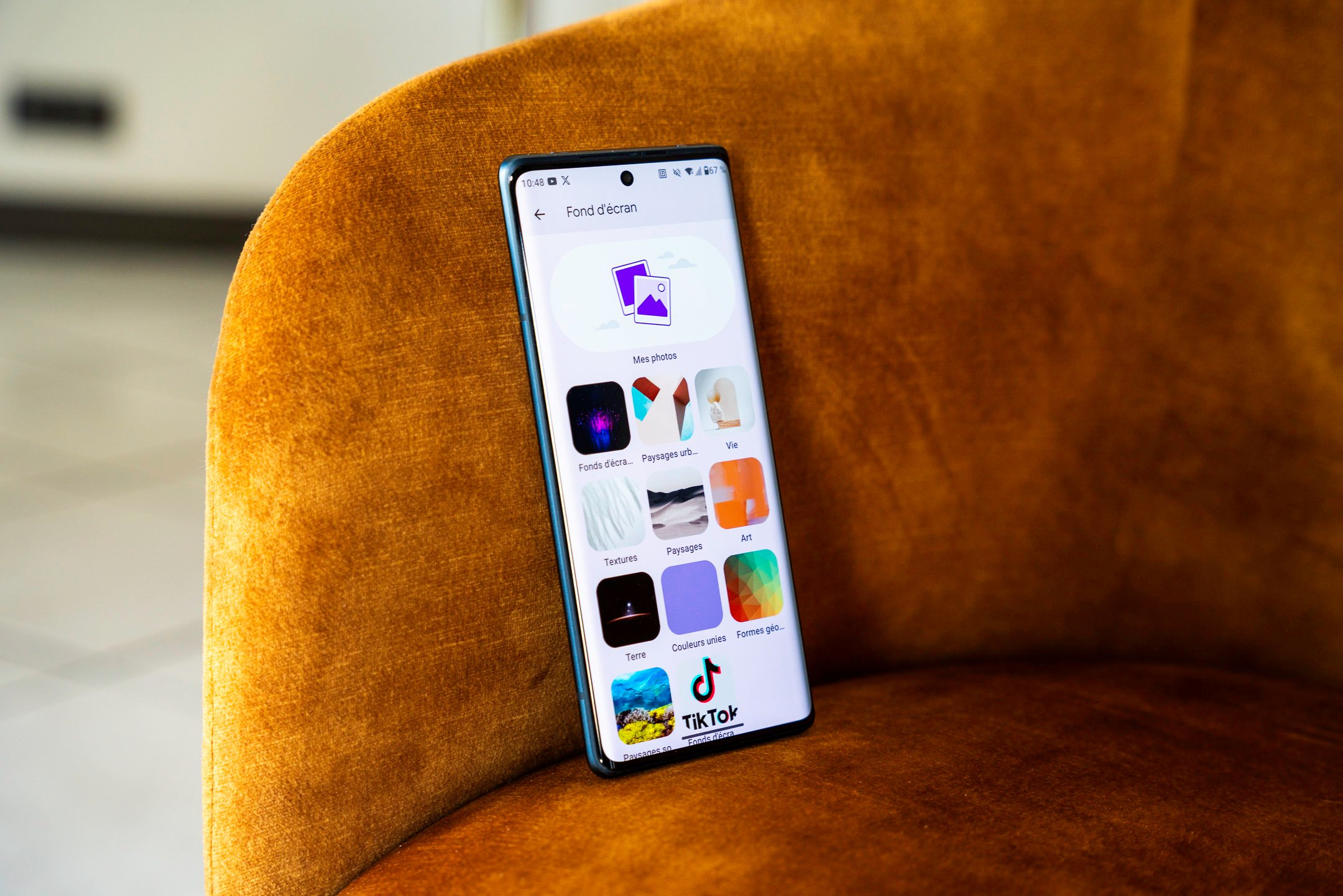 Le HTC U24 Pro original, testé par nos soins. ©Pierre Crochart pour Clubic