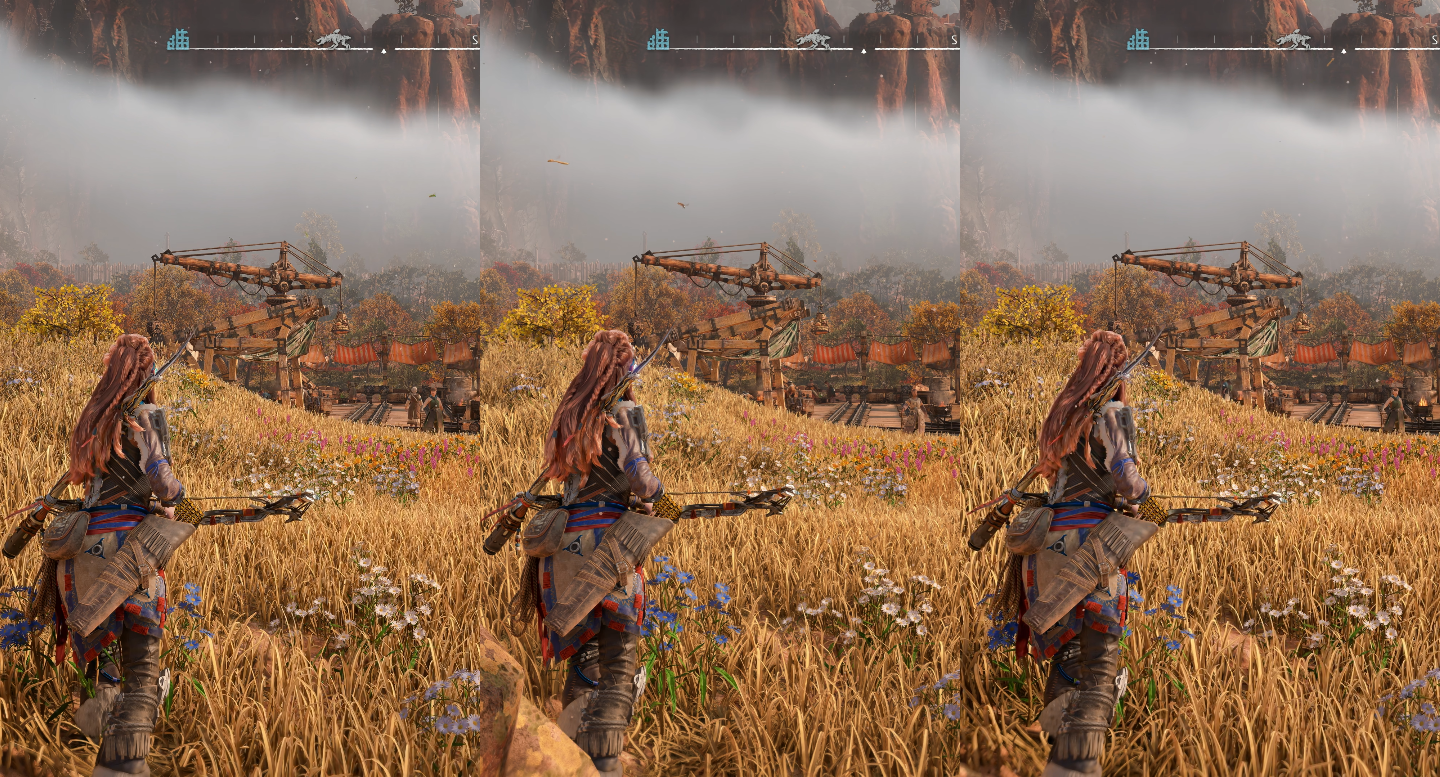 Trois images, trois modes de rendu à départager en aveugle... ©ComputerBase