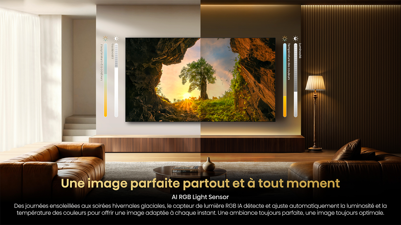 Cette meilleure lisibilité améliore aussi le confort au quotidien, que ce soit pour les films, les séries, YouTube ou la télévision en journée. ©Hisense